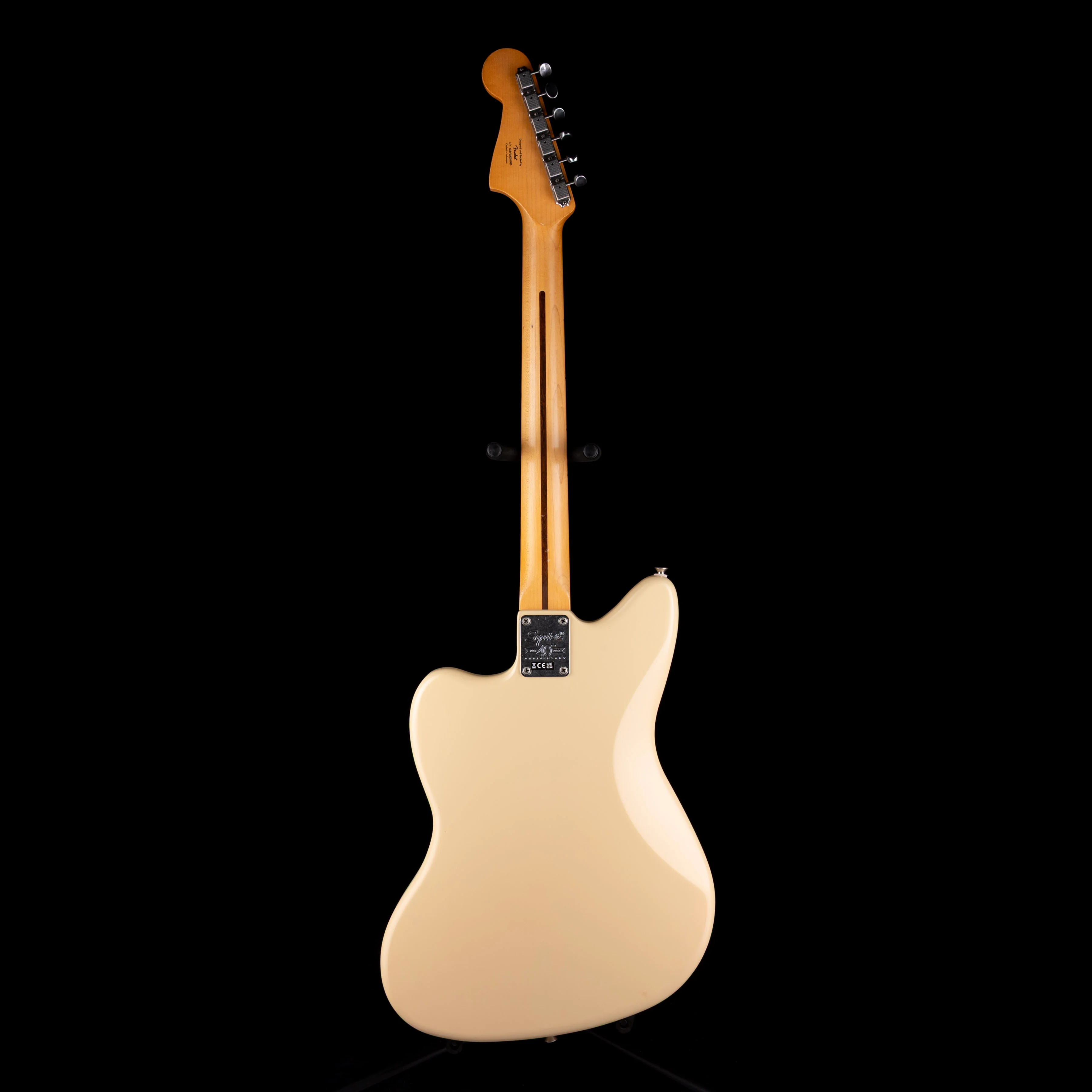 Pre Owned Squier 40th Anniversary Jazzmaster Vintage Edition Satin Desert Sand - Image 9