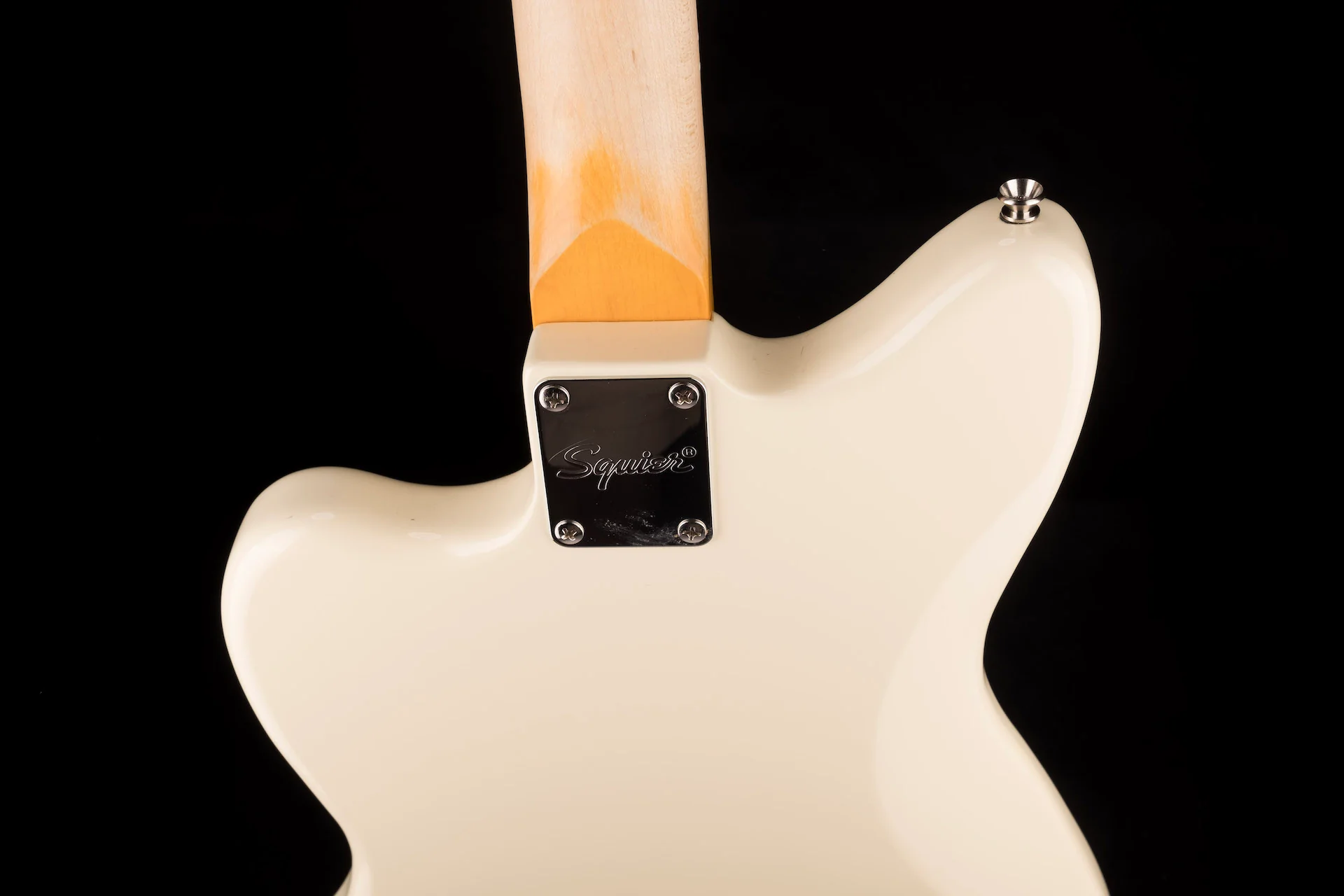 Pre Owned Squier J Mascis Jazzmaster Vintage White With Gig Bag - Image 14