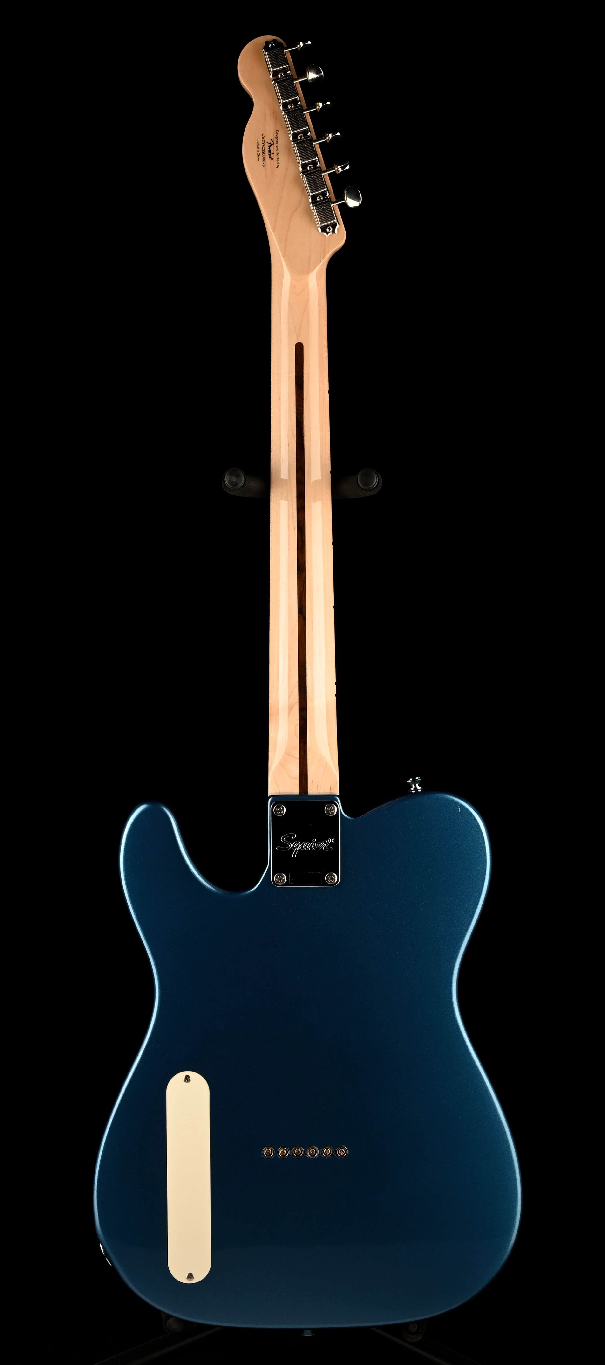 Used Squier Paranormal Cabronita Telecaster Thinline Guitar Lake Placid Blue With Gig Bag - Image 14