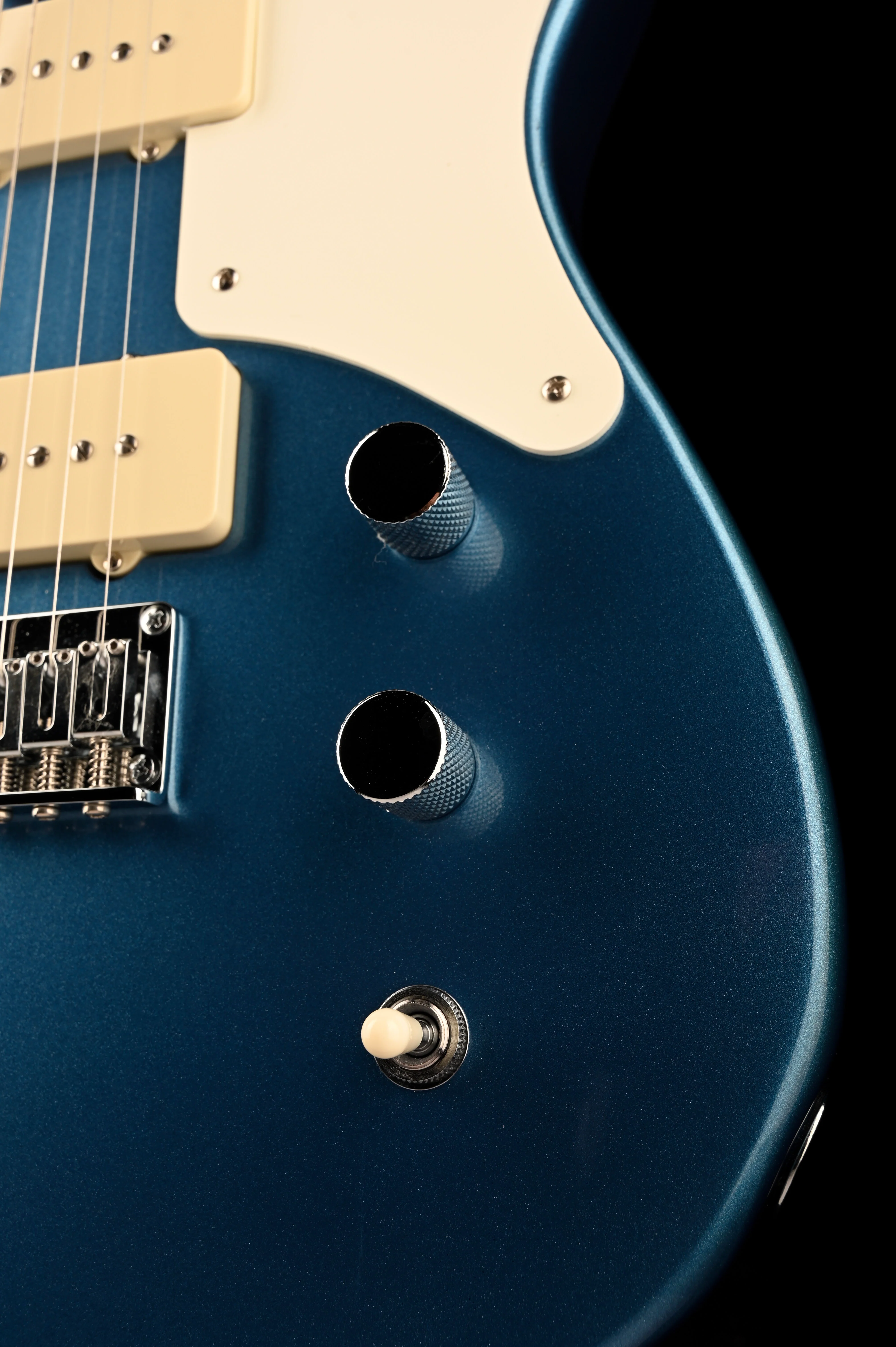 Used Squier Paranormal Cabronita Telecaster Thinline Guitar Lake Placid Blue With Gig Bag - Image 8