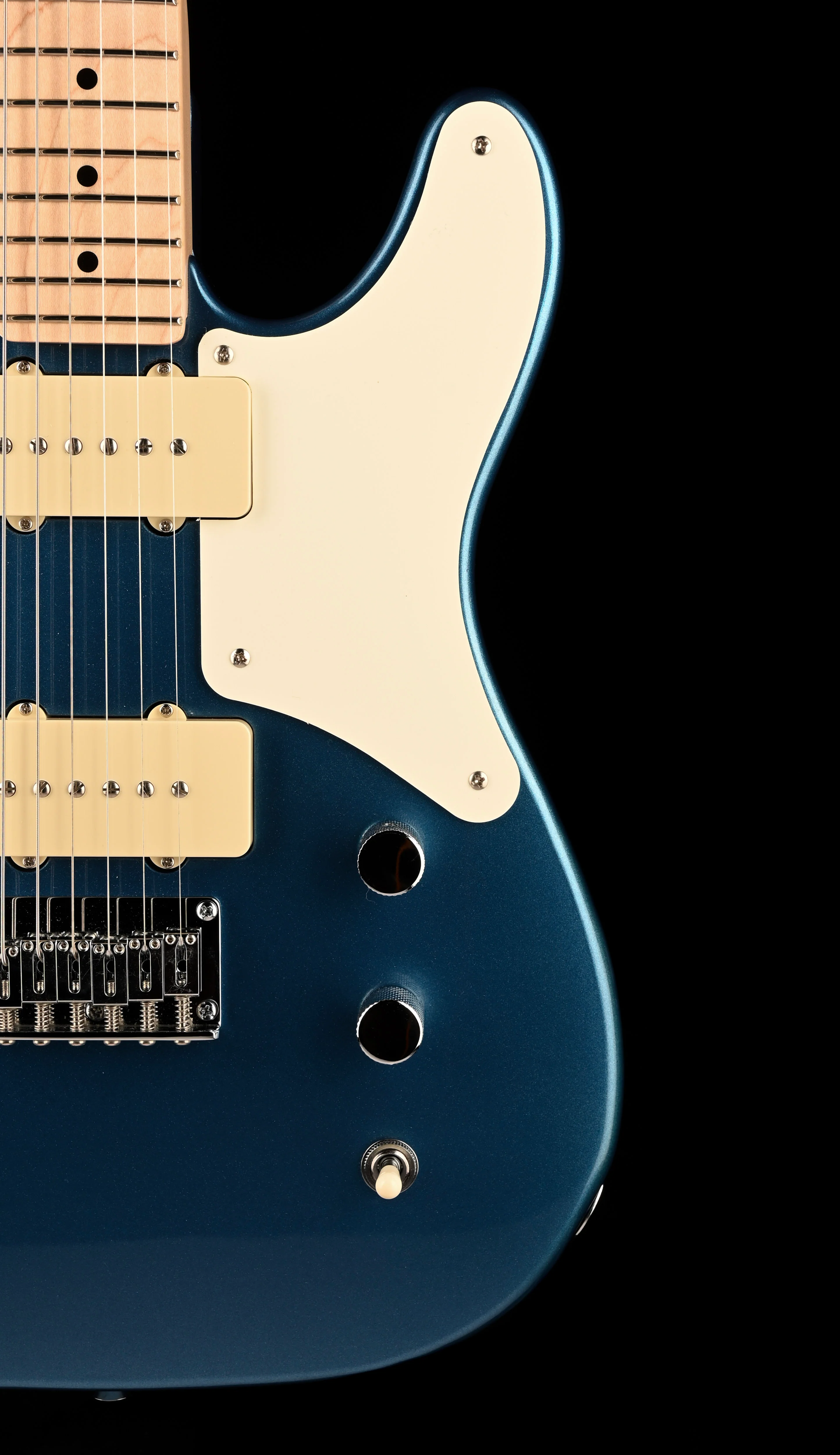 Used Squier Paranormal Cabronita Telecaster Thinline Guitar Lake Placid Blue With Gig Bag - Image 9