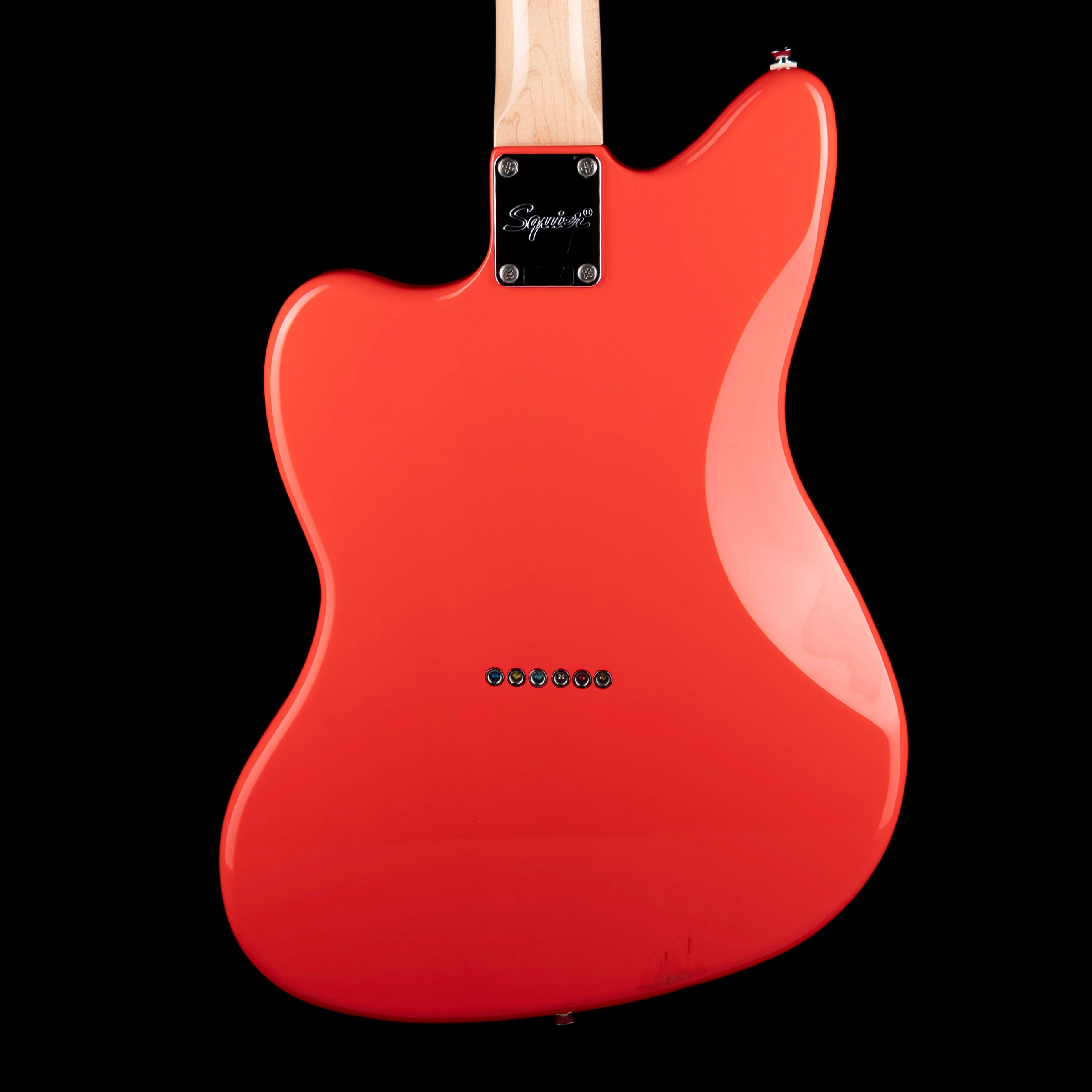Pre Owned Squier Paranormal Jazzmaster XII	Fiesta Red With Gig Bag - Image 9