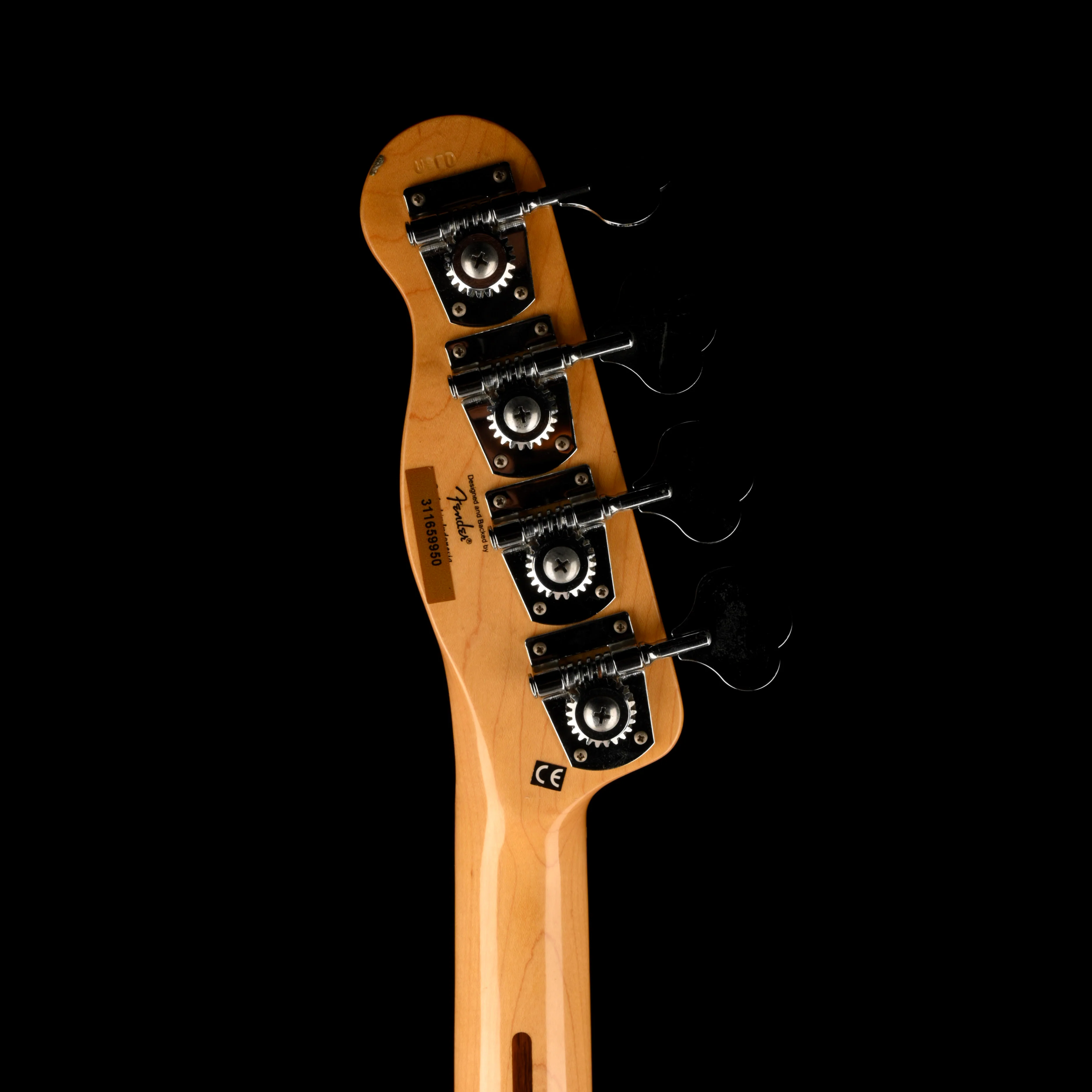 Pre Owned Squier Vintage Modified Telecaster Bass Honey Blonde Gig Bag - Image 14