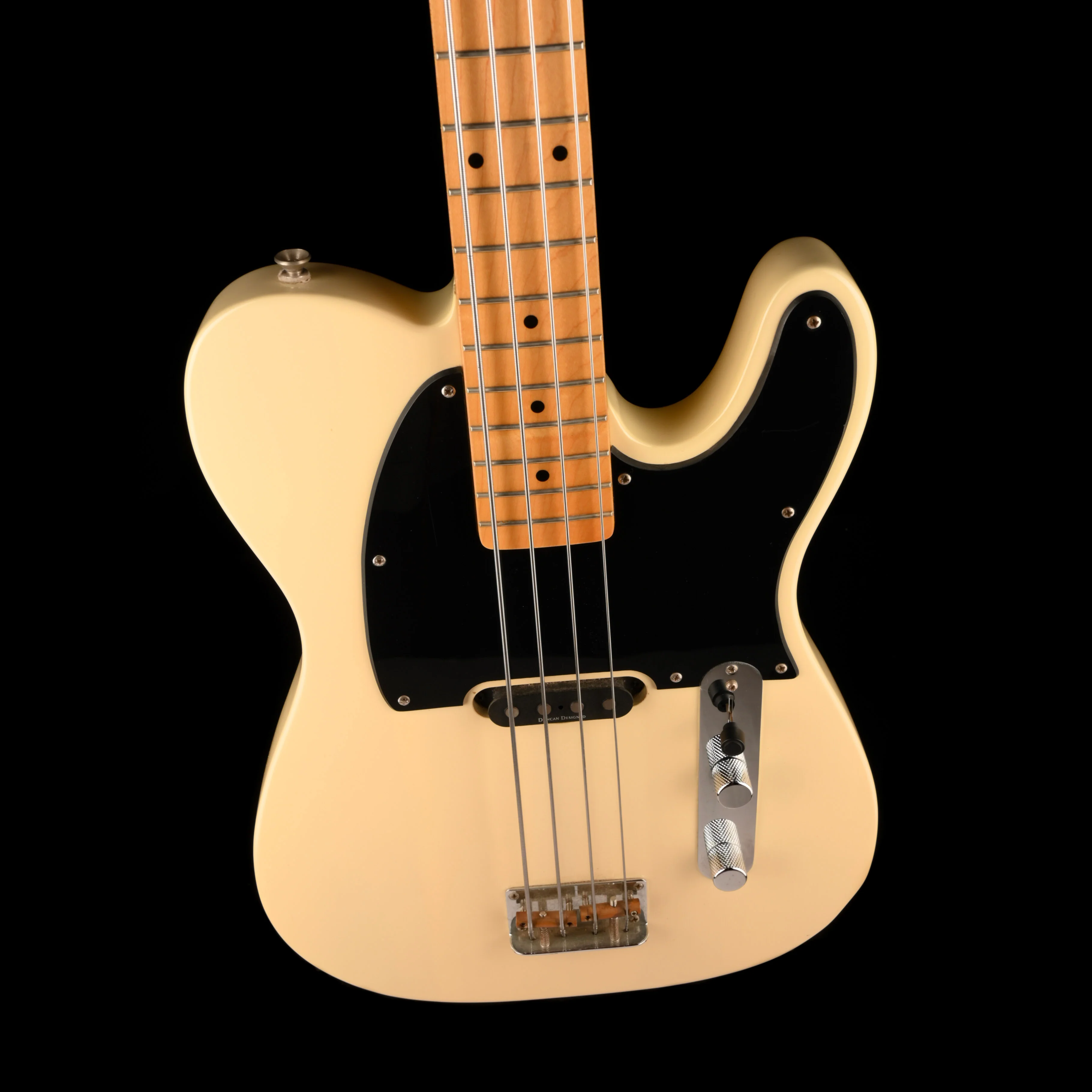 Pre Owned Squier Vintage Modified Telecaster Bass Honey Blonde Gig Bag - Image 4