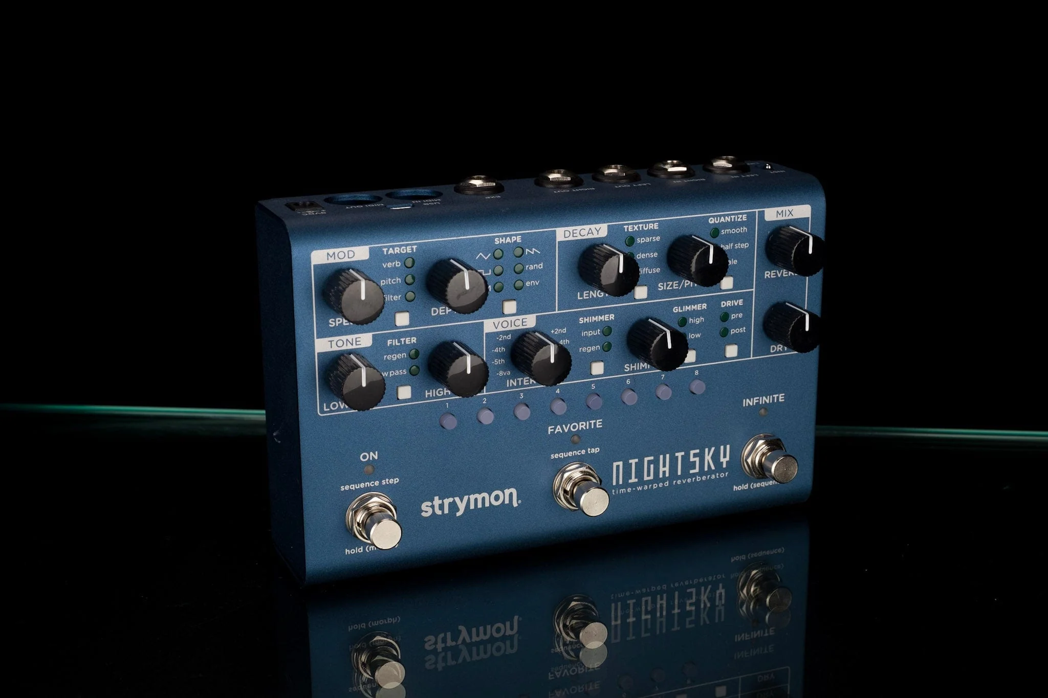 Pre Owned Strymon Nightsky Time-Warped Reverberator Guitar Effect Pedal - Image 4