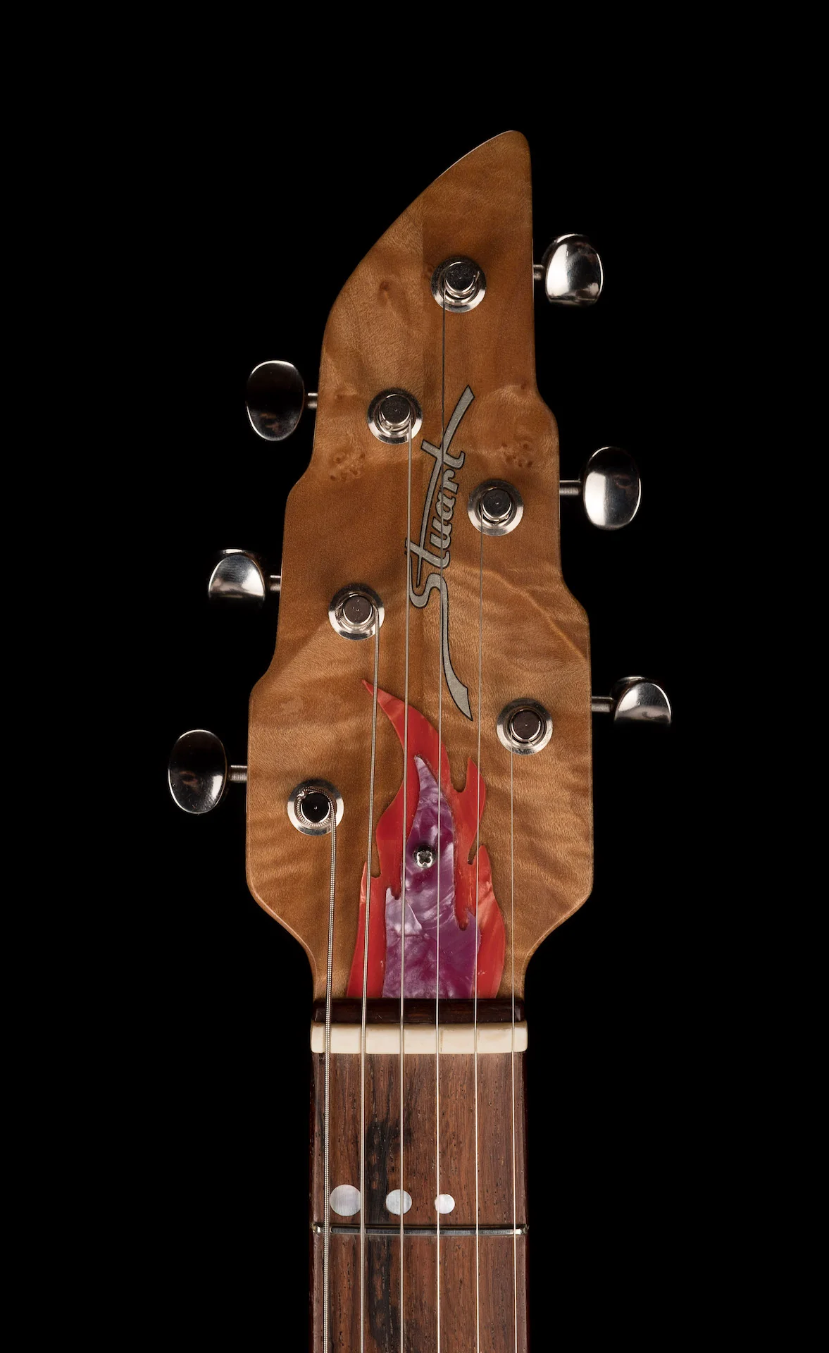 Stuart Guitars LAFD with Painting - Pamelina H Collection - Image 18
