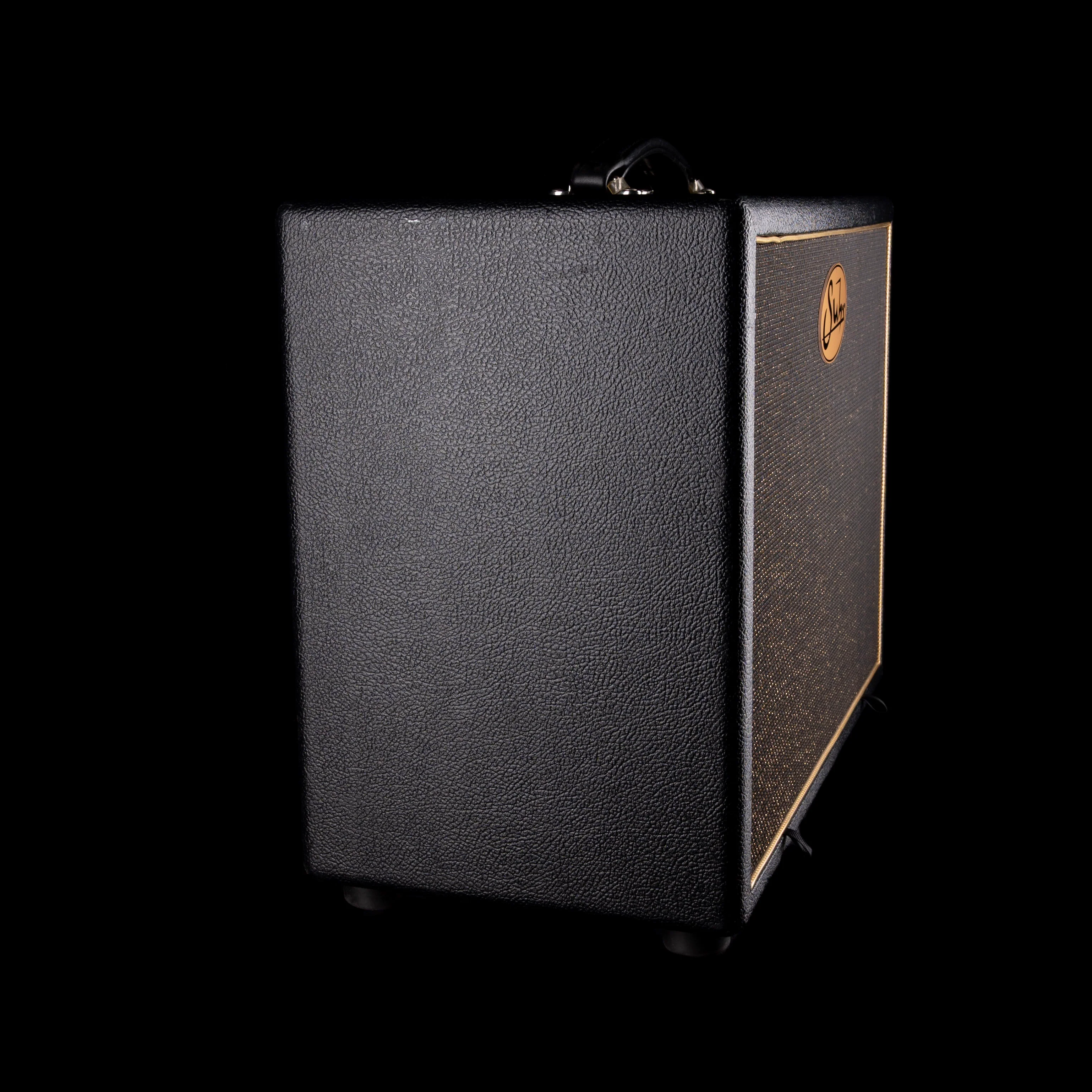 Pre-Owned Suhr Badger 18-watt Guitar Amp Head & Cabinet - Black With Gold Grille - Image 13