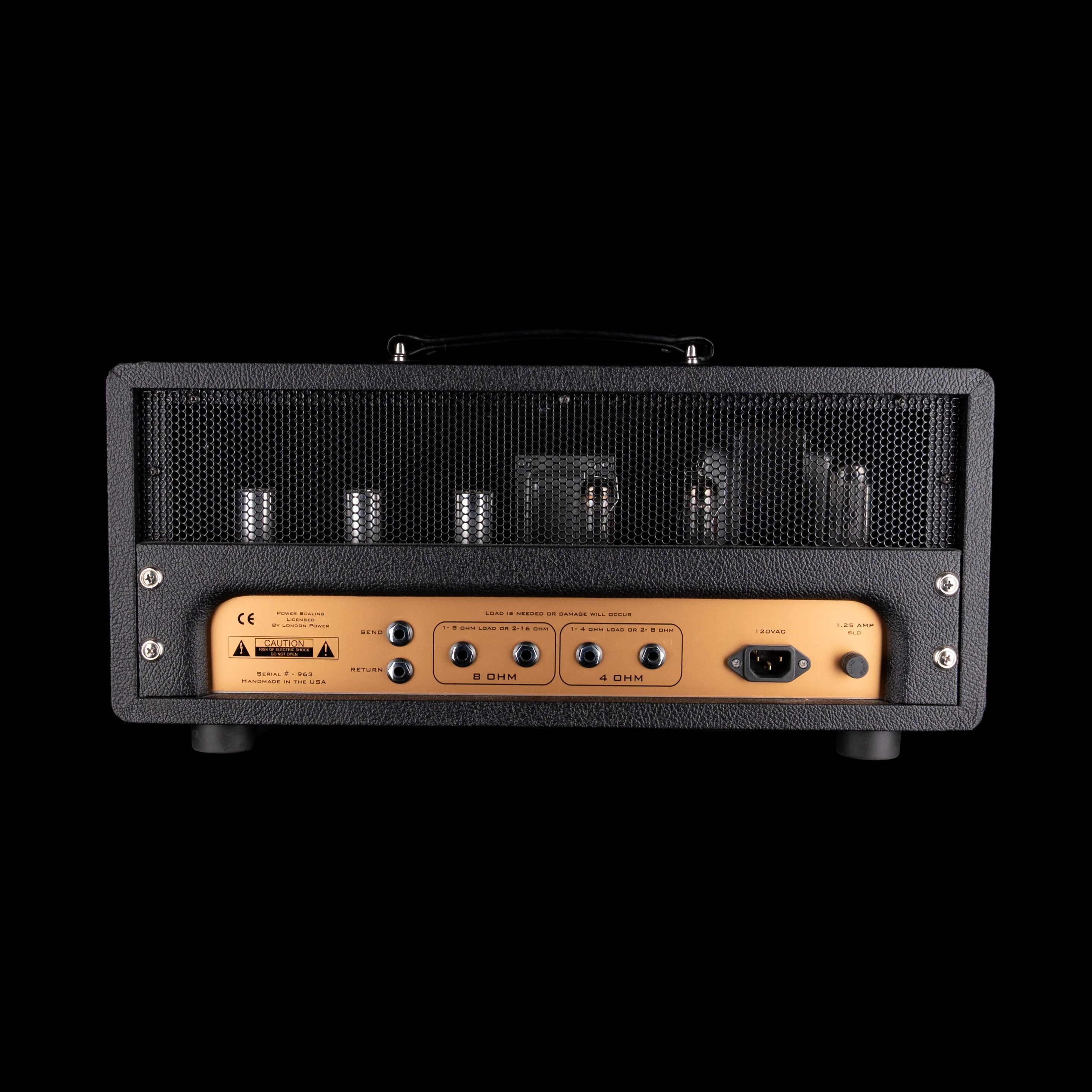 Pre-Owned Suhr Badger 18-watt Guitar Amp Head & Cabinet - Black With Gold Grille - Image 8