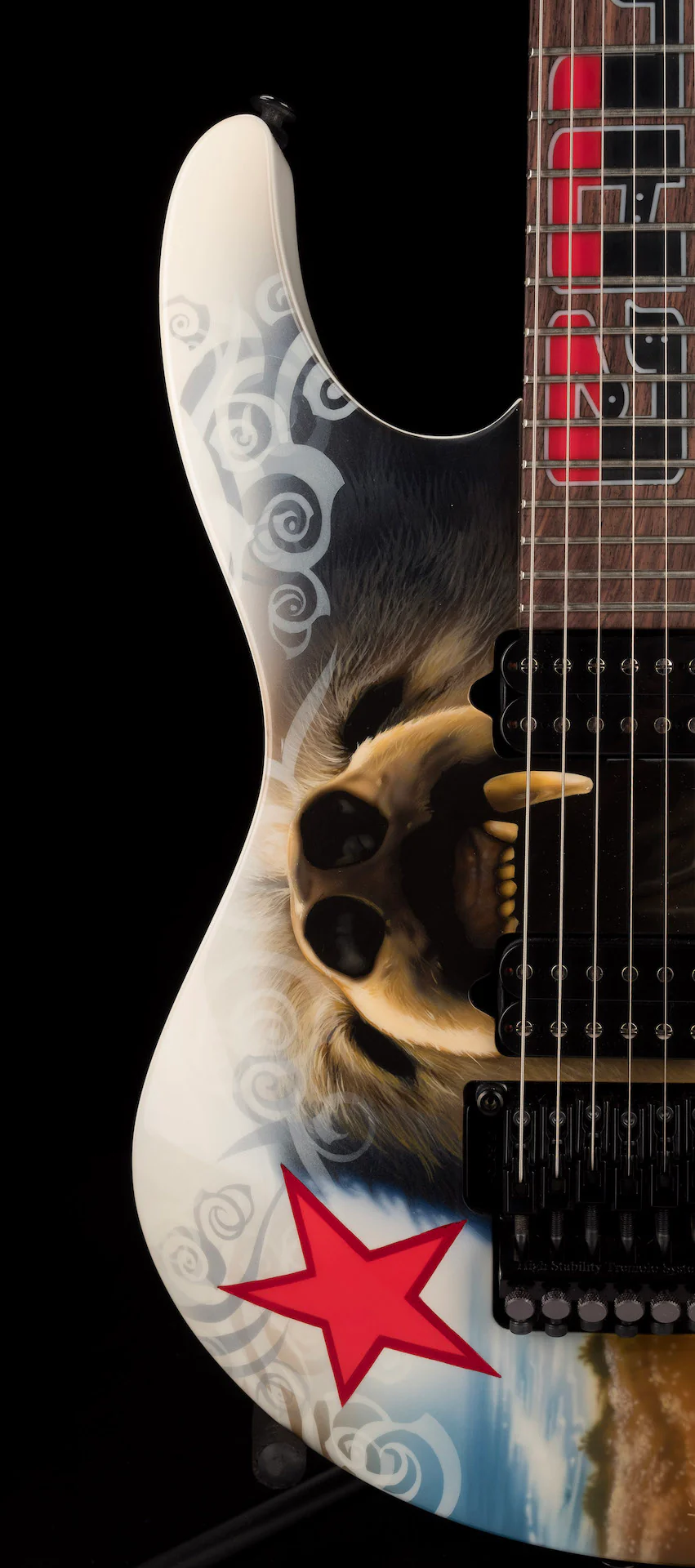 Pre Owned Suhr California Republic With Painting - Pamelina H Collection - Image 12