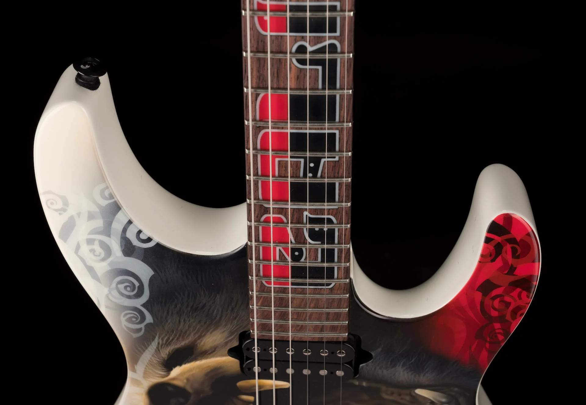 Pre Owned Suhr California Republic With Painting - Pamelina H Collection - Image 5