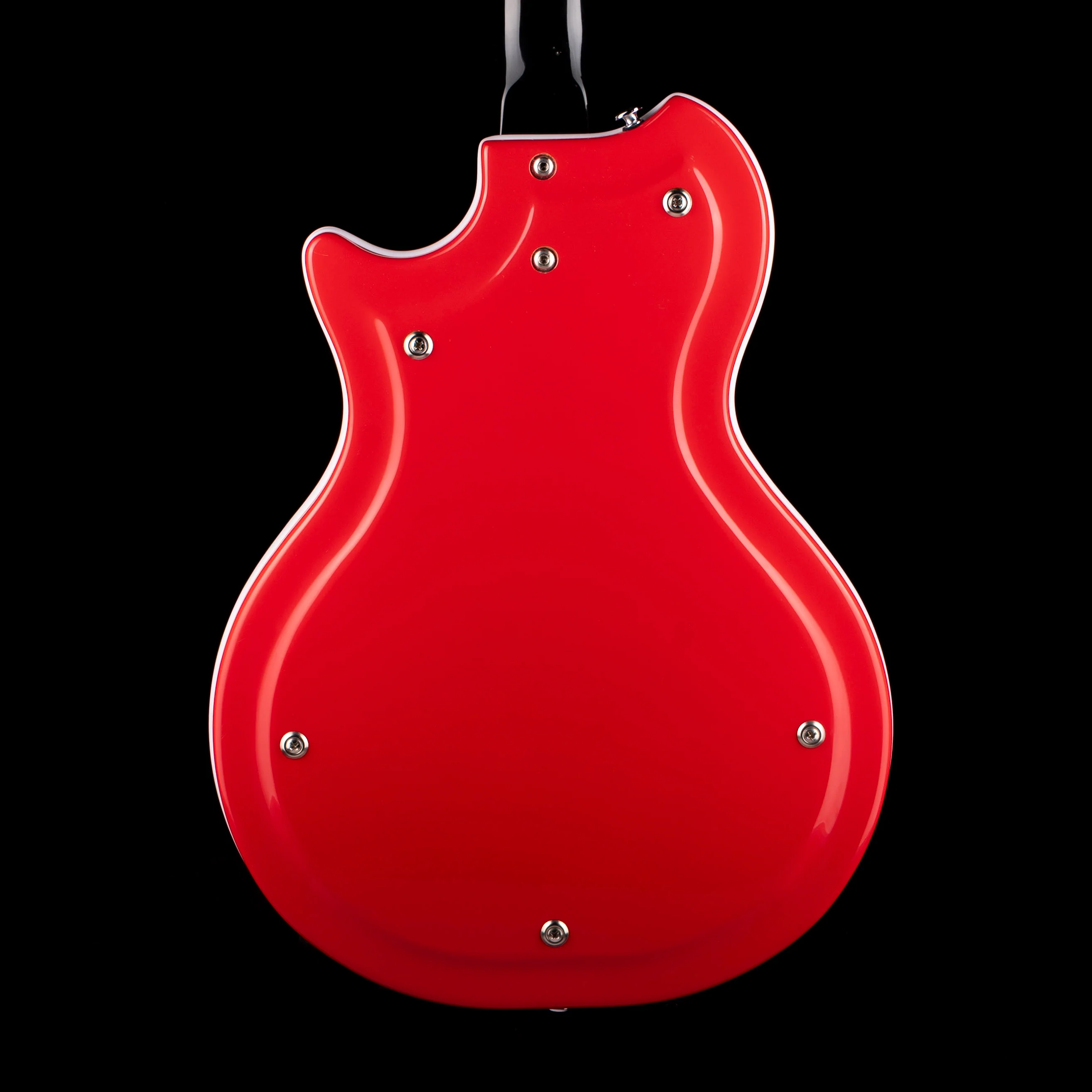 Pre Owned Supro American Series Belmont Vibrato Poppy Red With OHSC - Image 8