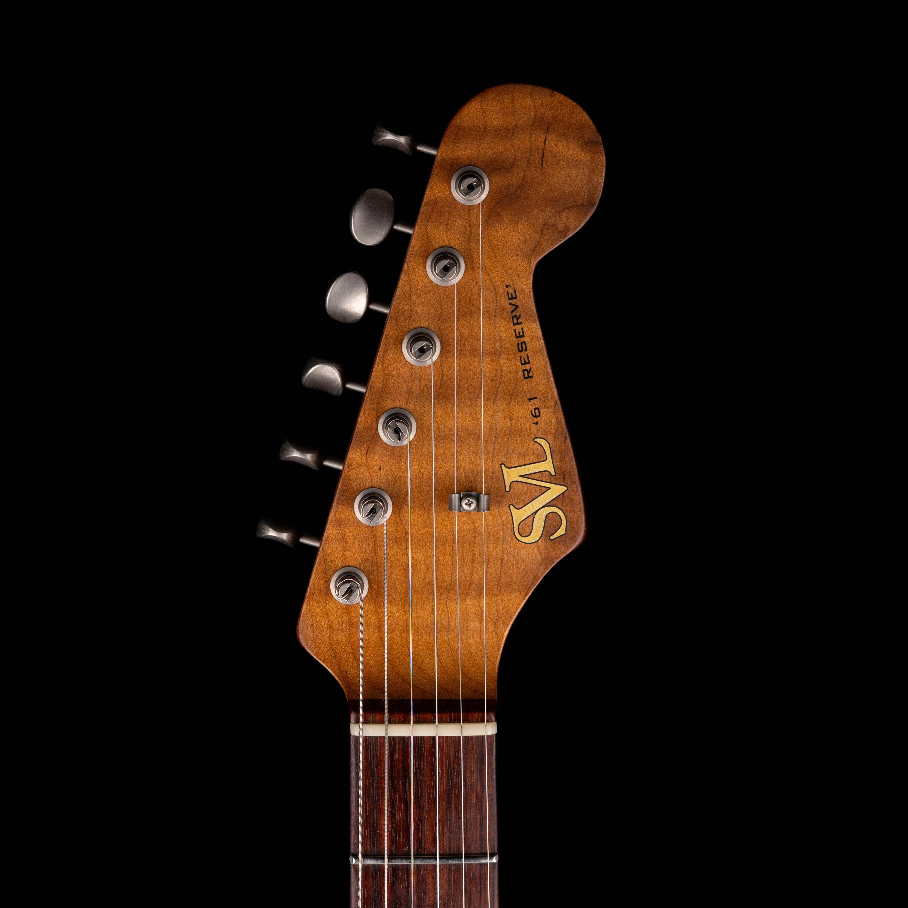 Pre Owned SVL 2023 ‘61 Reserve S-Style Solidbody, Fiesta Red, Rosewood Fingerboard - Image 8