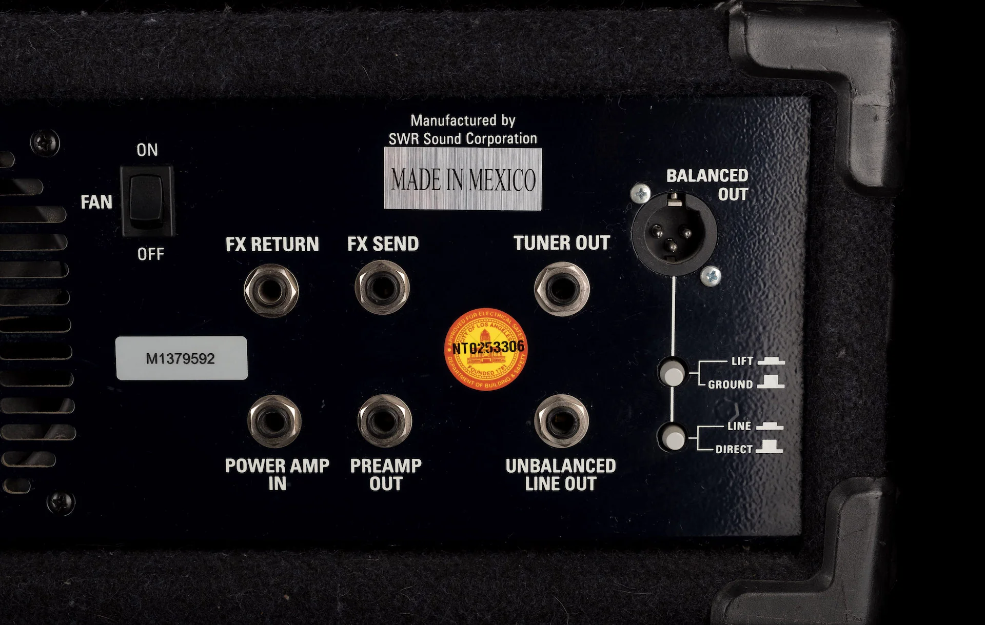 Pre Owned SWR Workingman's 8004 T.O.P. Bass Amp Head - Image 12