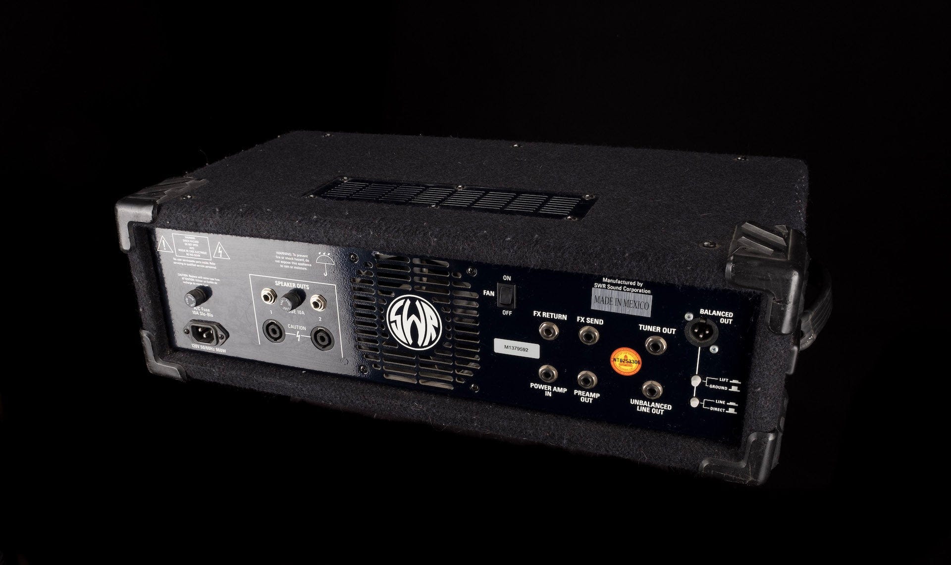Pre Owned SWR Workingman's 8004 T.O.P. Bass Amp Head - Image 13