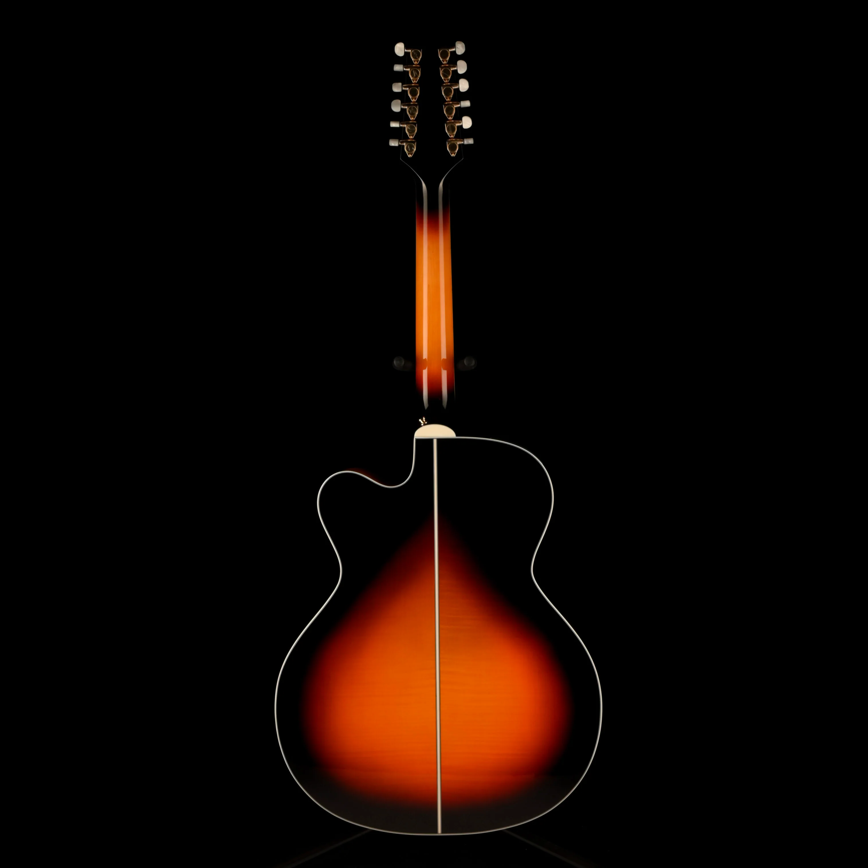Pre Owned Takamine GJ72CE-12-BSB 12-String Sunburst Acoustic Guitar With Gig Bag #TC21080925 - Image 12