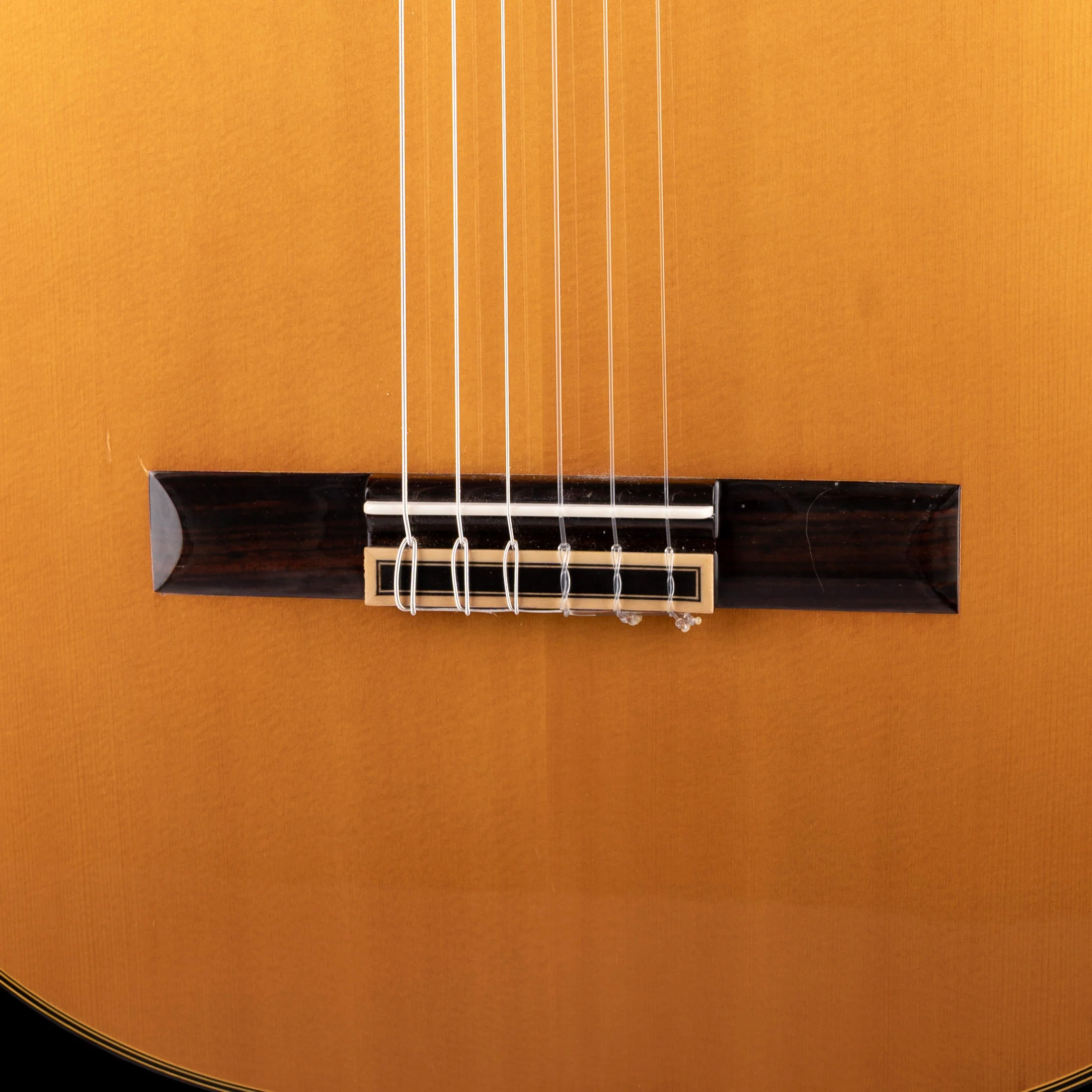 Pre Owned Takamine Made In Japan Model C-128 Nylon Classical Guitar Natural - Image 6
