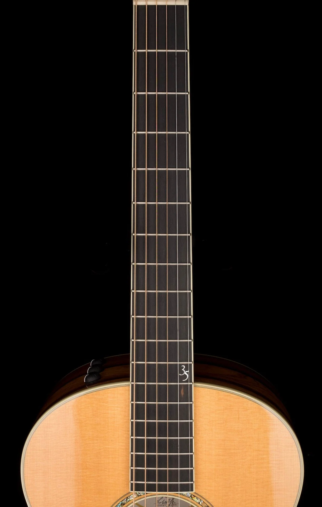 Pre Owned Taylor 35th Anniversary XXXV-P Parlor Natural Acoustic Guitar With OHSC - Image 12