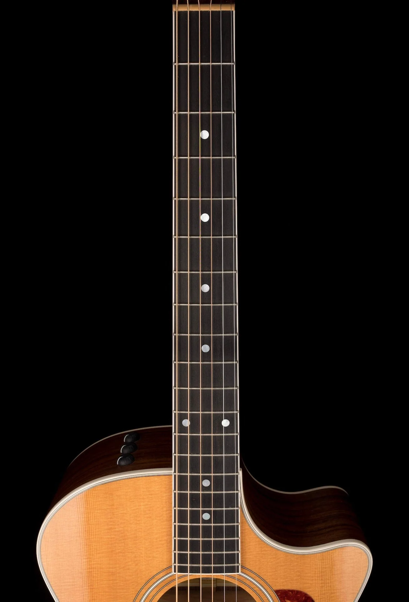 Pre Owned Taylor 414CE LTD Acoustic Electric Guitar With Case - Image 12