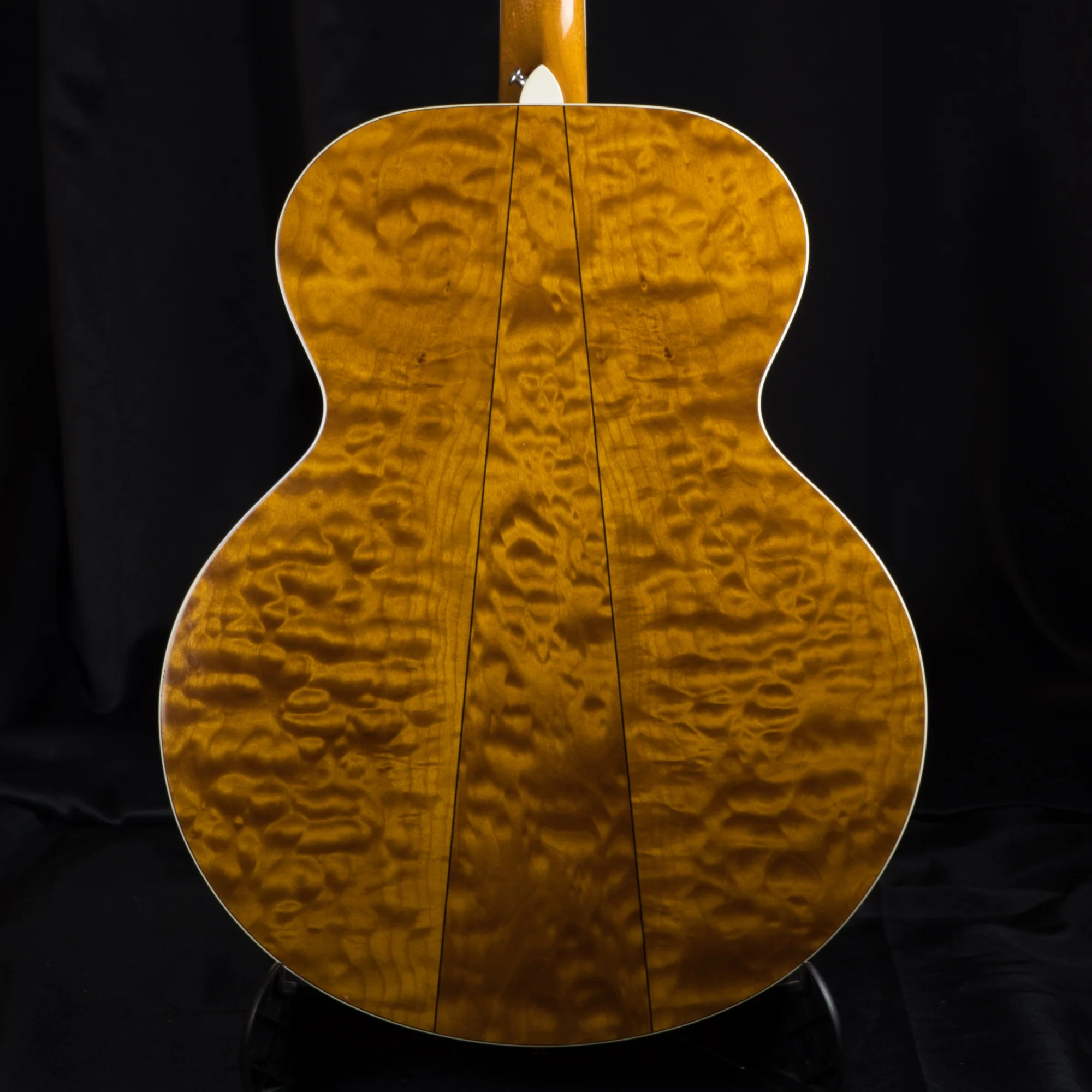 Pre Owned '92 Taylor 615E Quilt Maple Back/Sides Sitka Top Jumbo Acoustic Electric Guitar w/ OHSC - Image 7