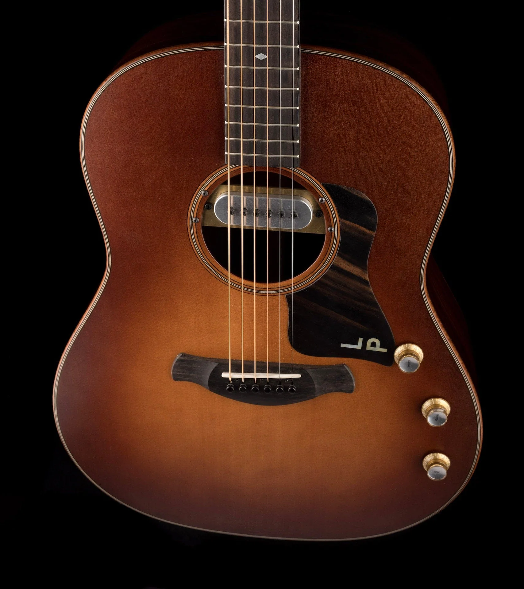 Pre Owned Taylor Builder's Edition 717 LP (Linda Perry) Acoustic Electric Guitar With OHSC - Image 4