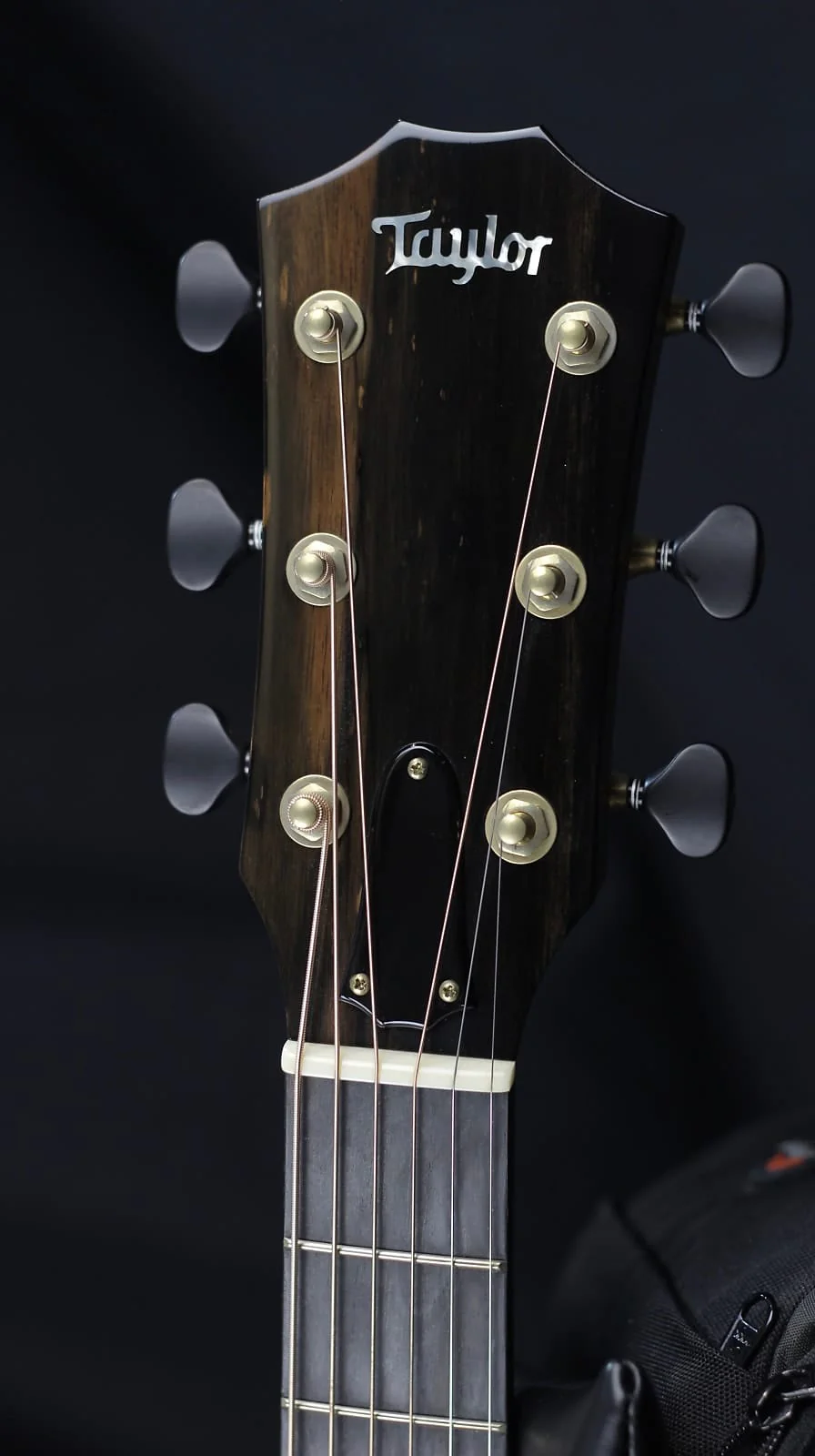 Pre Owned Taylor Custom GA Grand Auditorium Acoustic Electric Guitar Macassar Ebony Back & Sides Spruce Top OHSC - Image 8