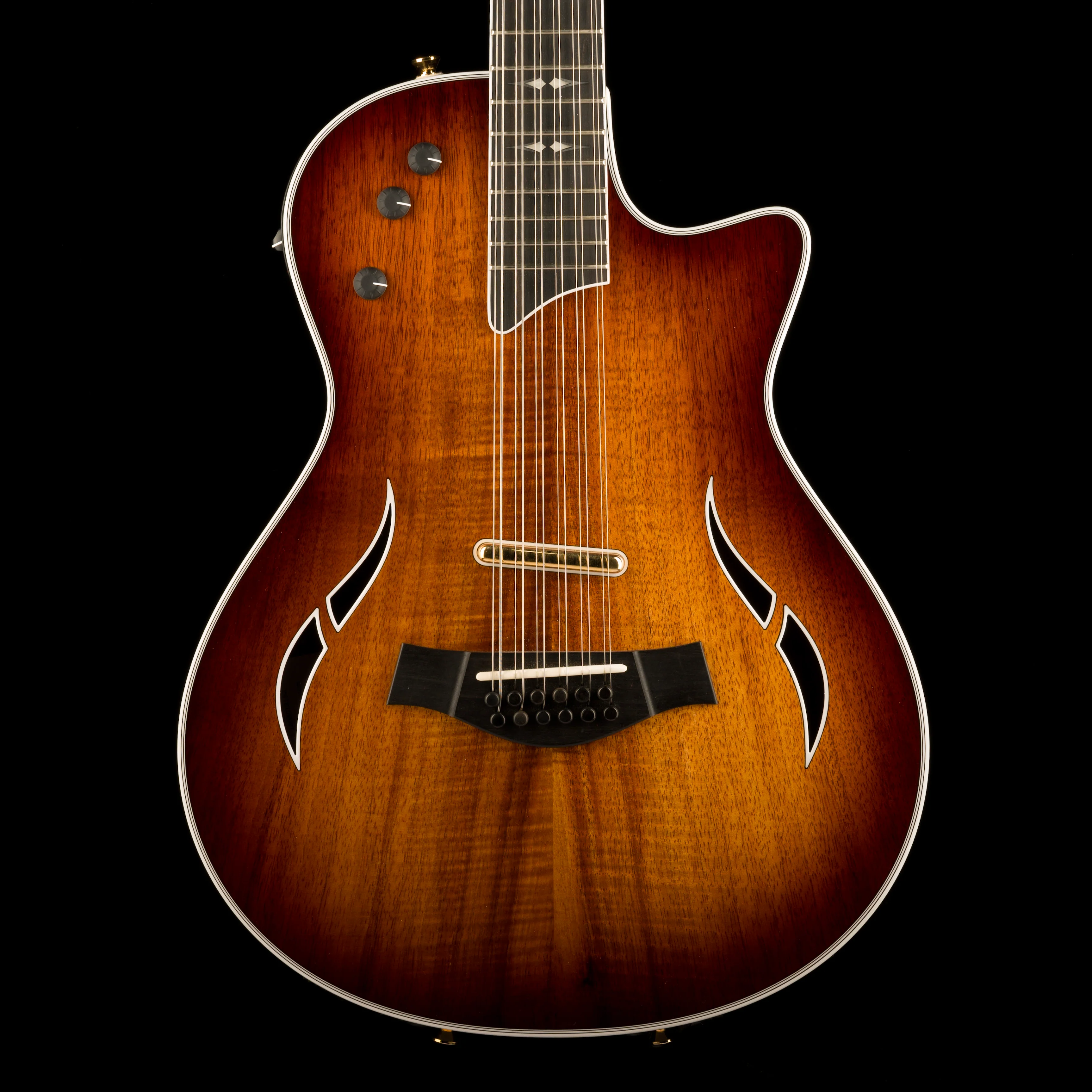 Pre Owned Taylor T5z-12 Custom Koa Electric Guitar With OHSC