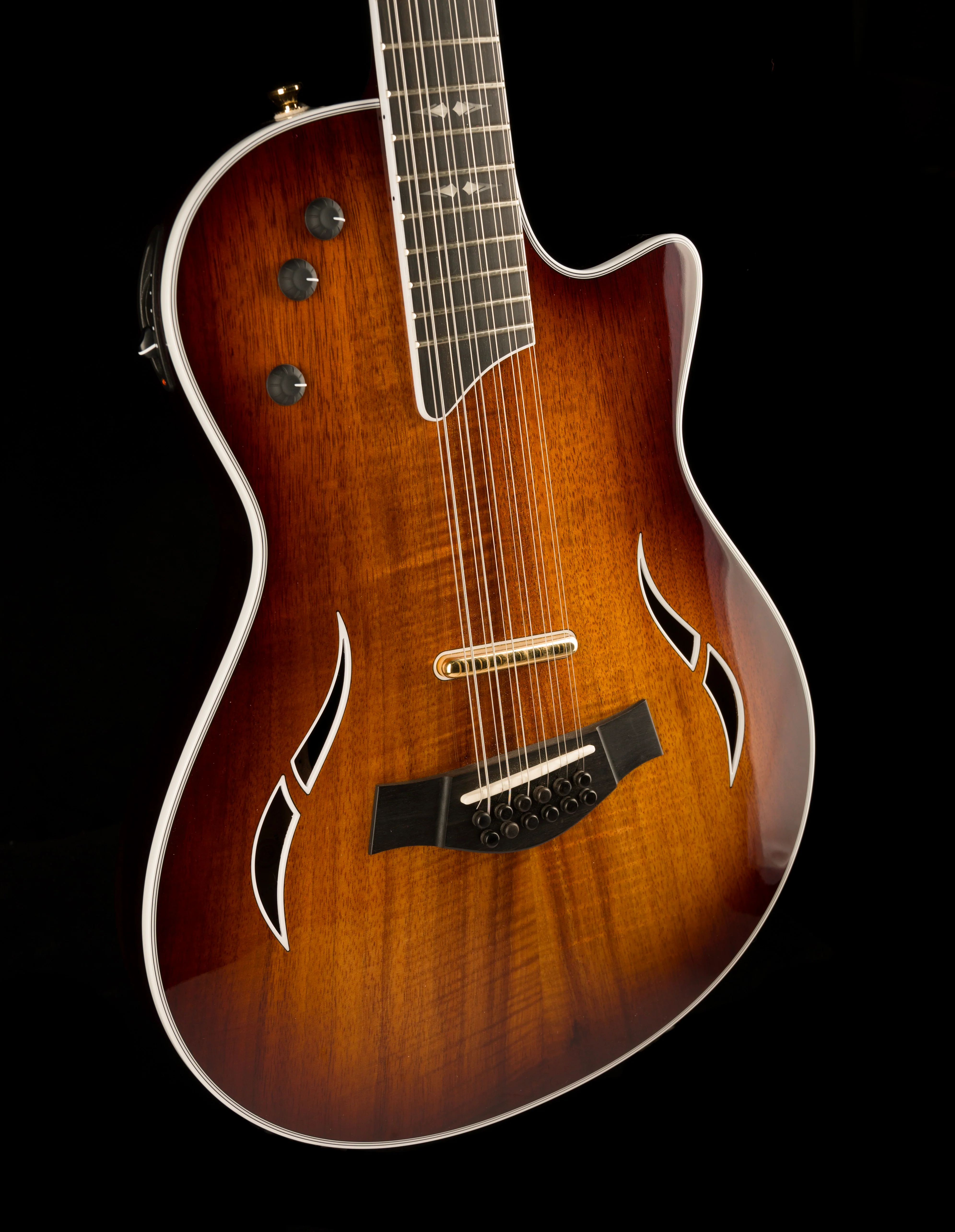 Pre Owned Taylor T5z-12 Custom Koa Electric Guitar With OHSC - Image 10