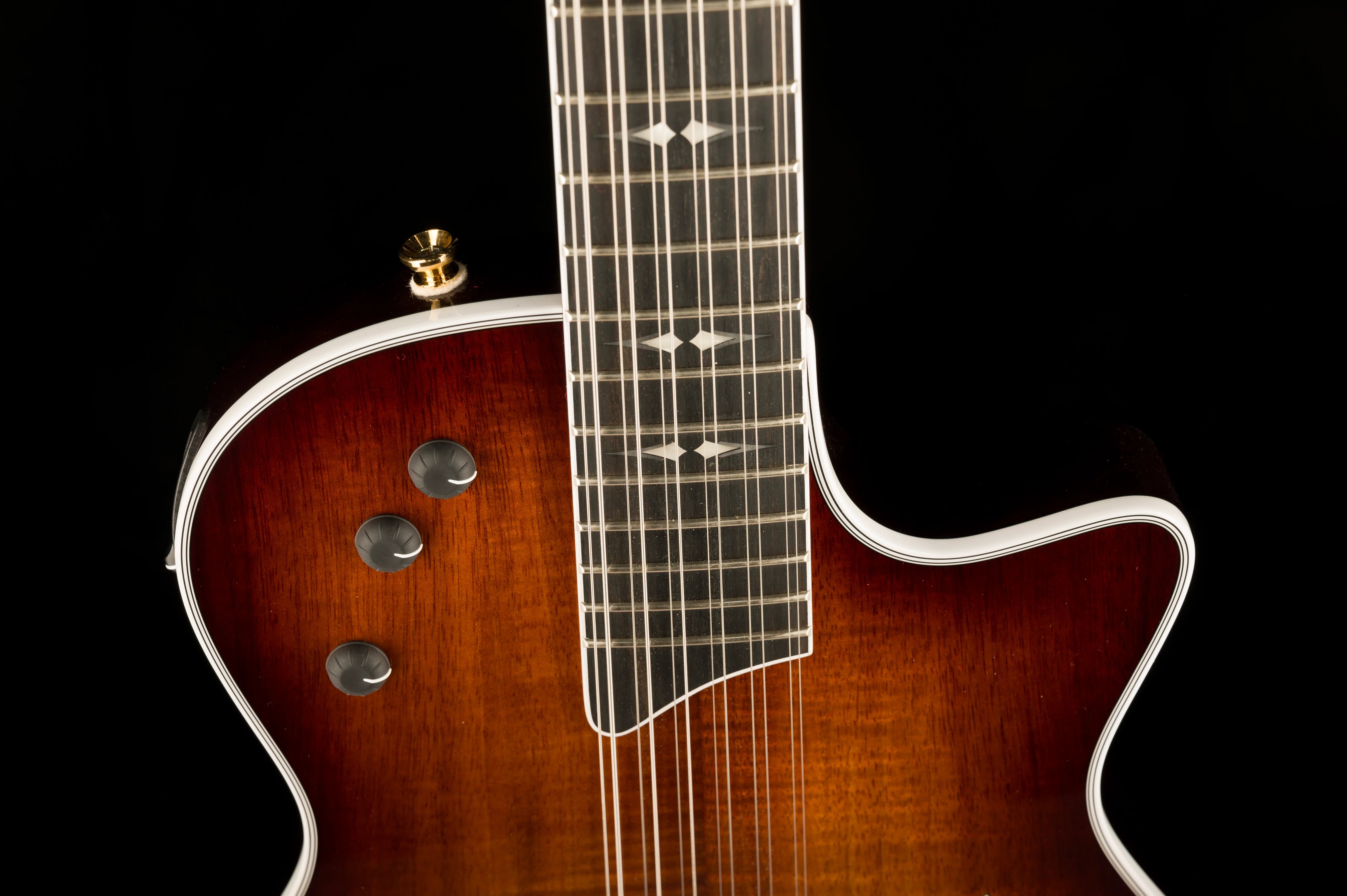 Pre Owned Taylor T5z-12 Custom Koa Electric Guitar With OHSC - Image 3