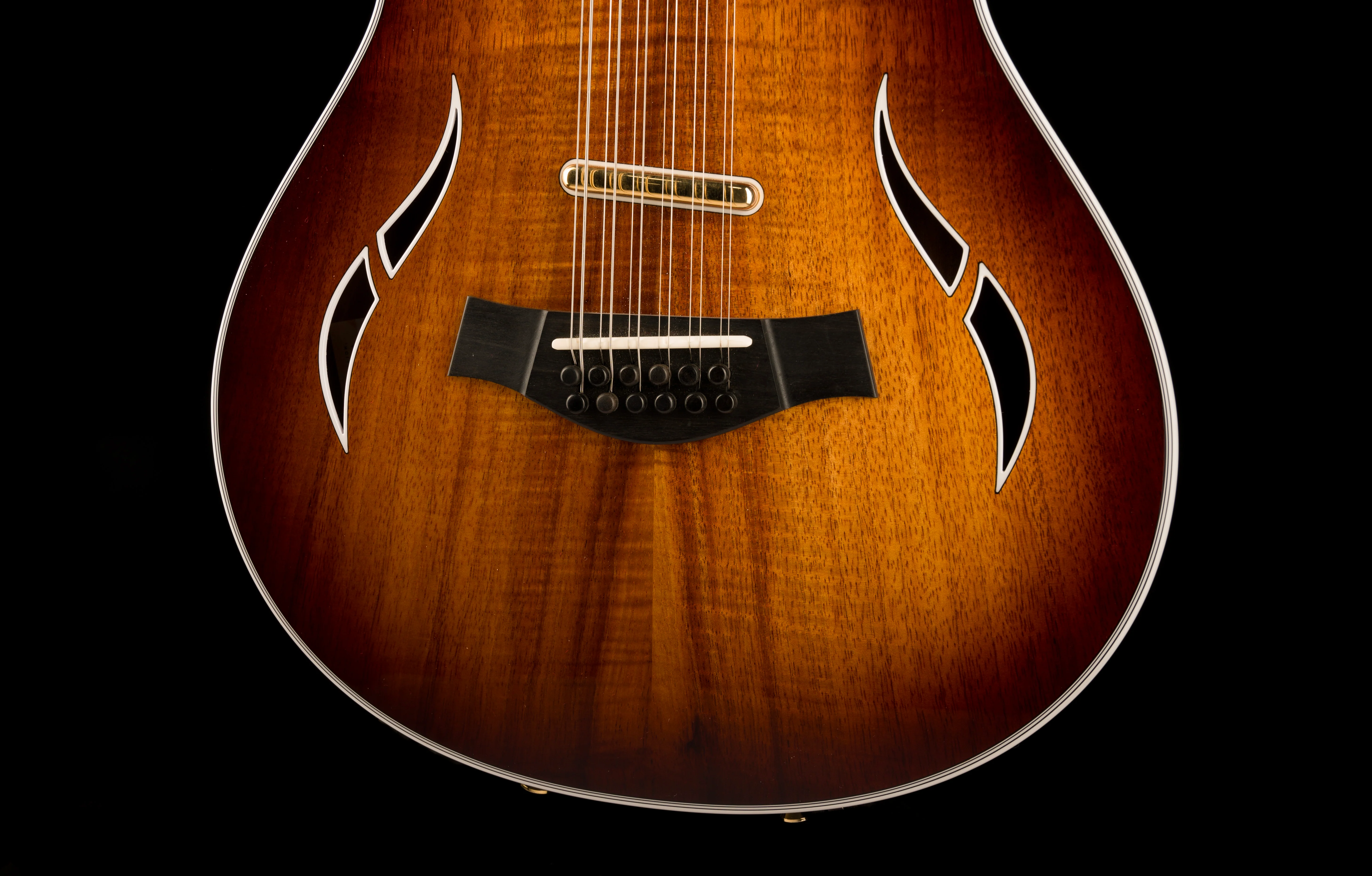 Pre Owned Taylor T5z-12 Custom Koa Electric Guitar With OHSC - Image 5