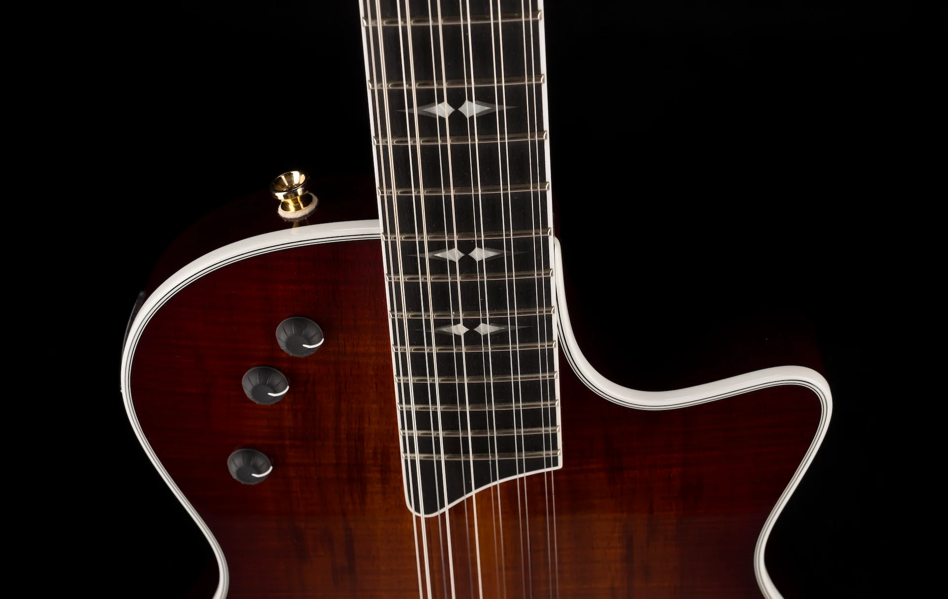 Pre Owned Taylor T5Z 12-String Classic Mahogany Natural With OHSC - Image 3