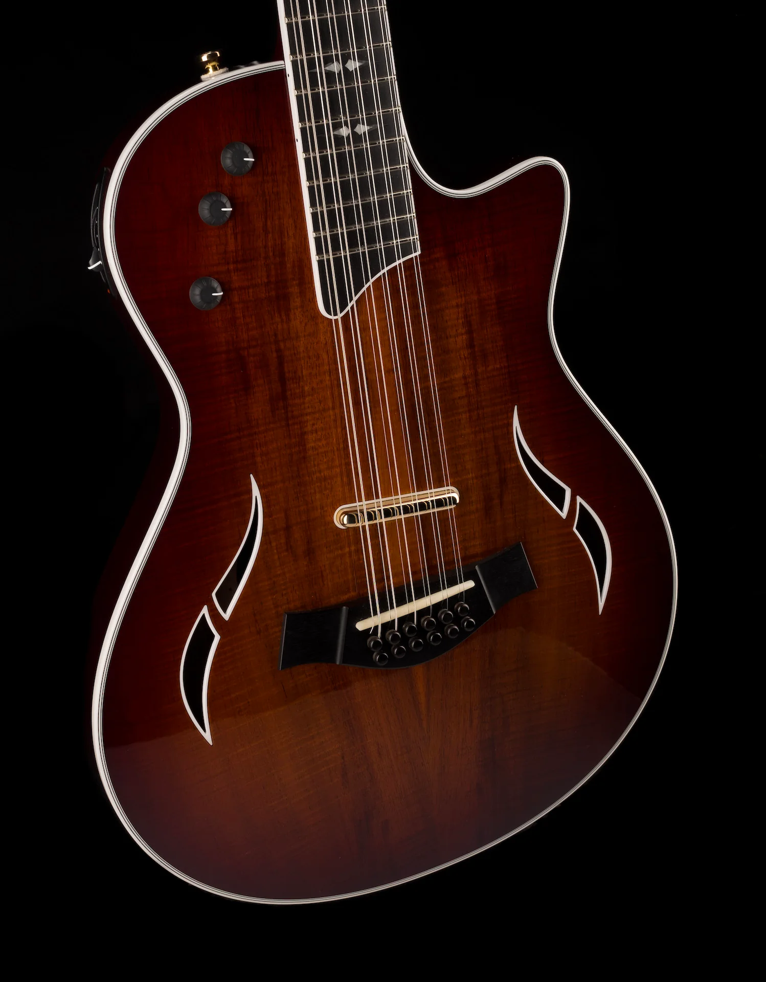 Pre Owned Taylor T5Z 12-String Classic Mahogany Natural With OHSC - Image 7