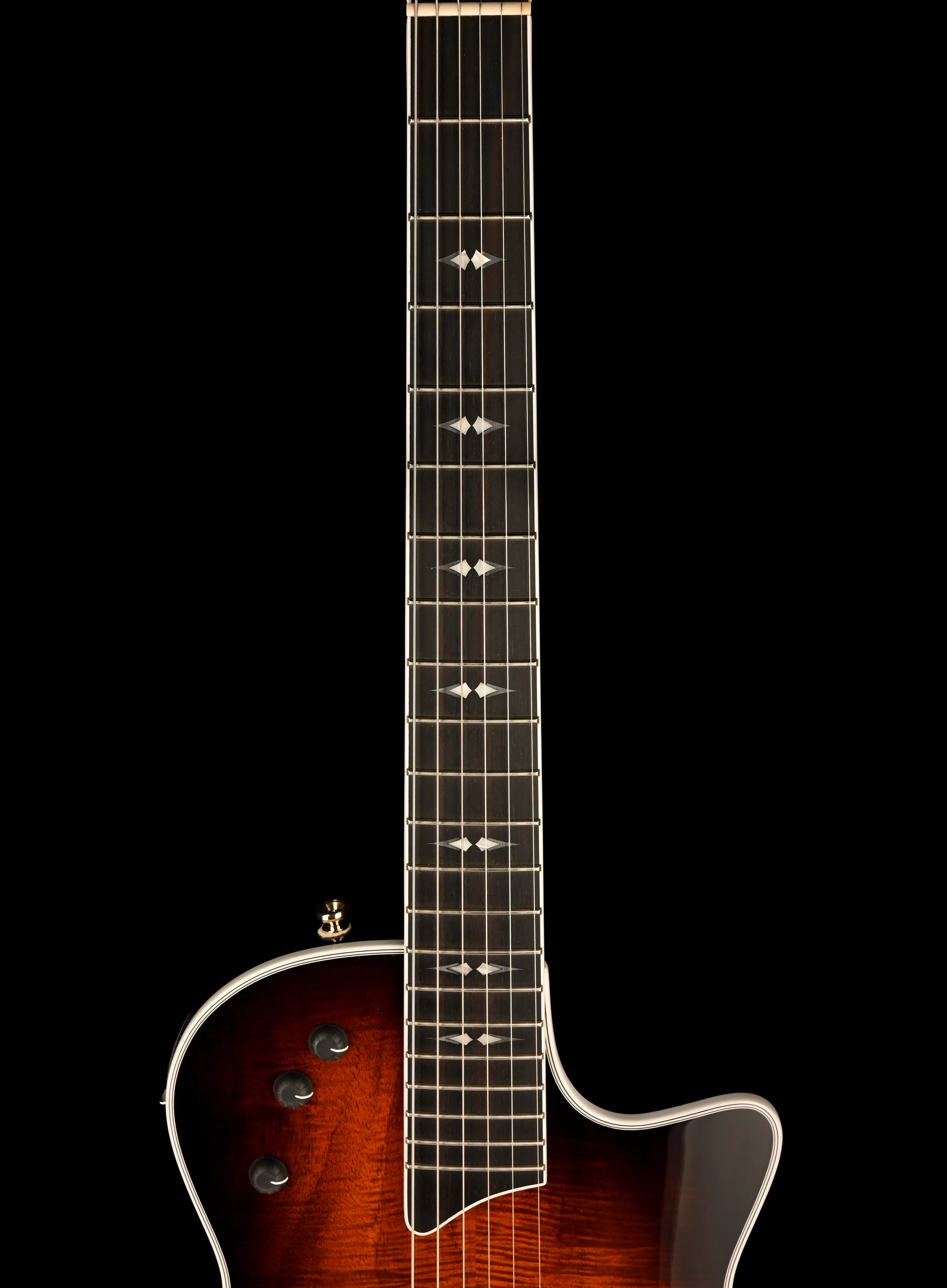 Pre Owned Taylor T5z Custom Koa Shaded Edgeburst Electric Guitar With OHSC - Image 11