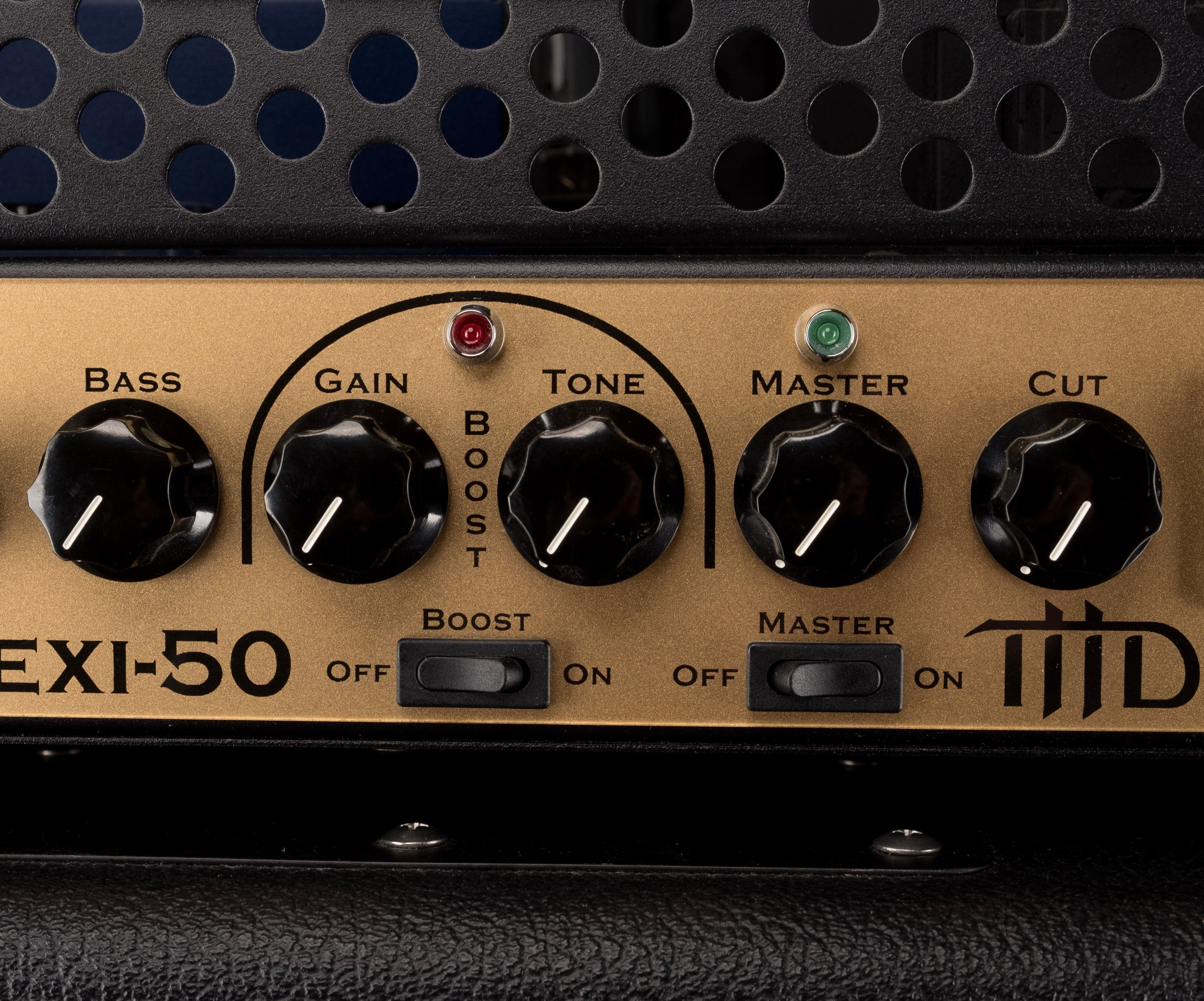 Pre Owned THD Flexi 50 Guitar Amp Head With Matching 2x12" Guitar Amp Cabinet - Image 6