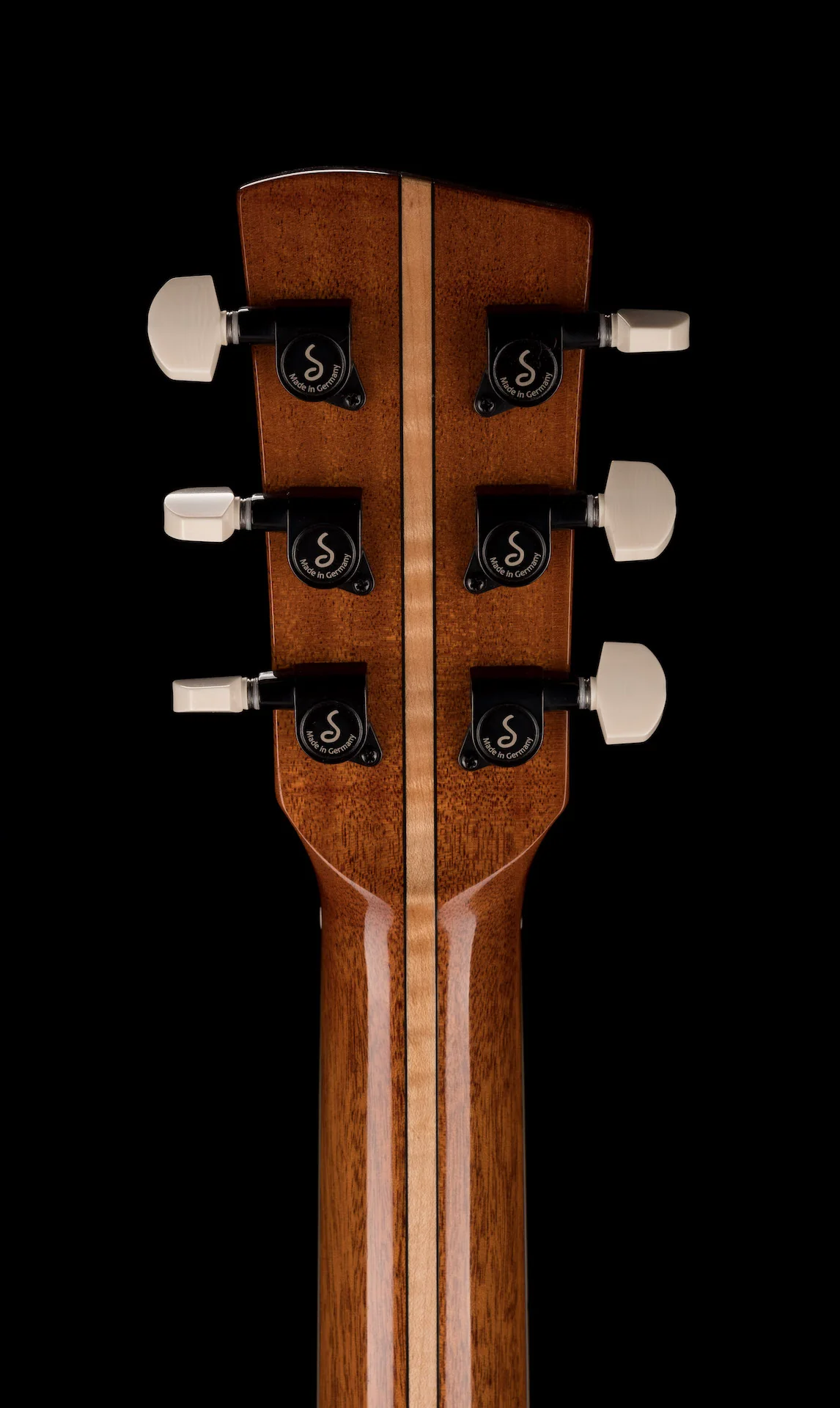 Pre-Owned Thomas Trapper Deluxe Auditorium Acoustic Electric Black w Hiscox Case - Image 20