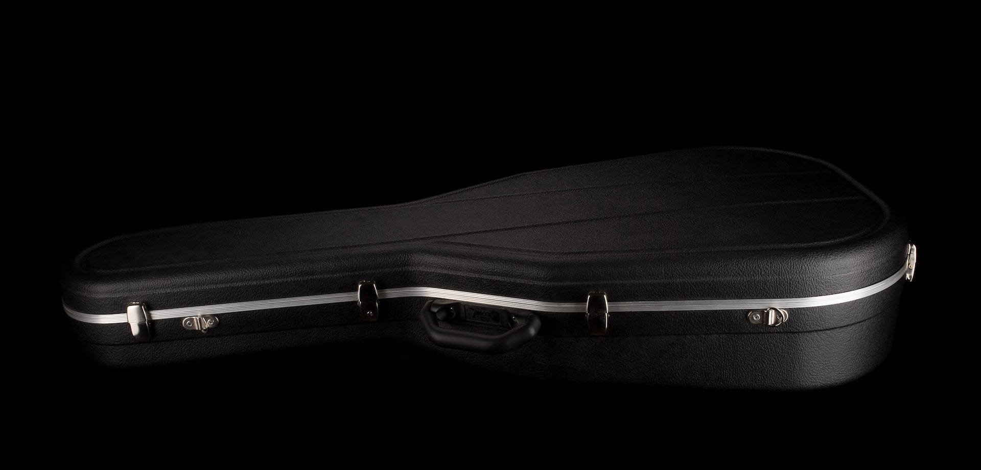 Pre-Owned Thomas Trapper Deluxe Auditorium Acoustic Electric Black w Hiscox Case - Image 22