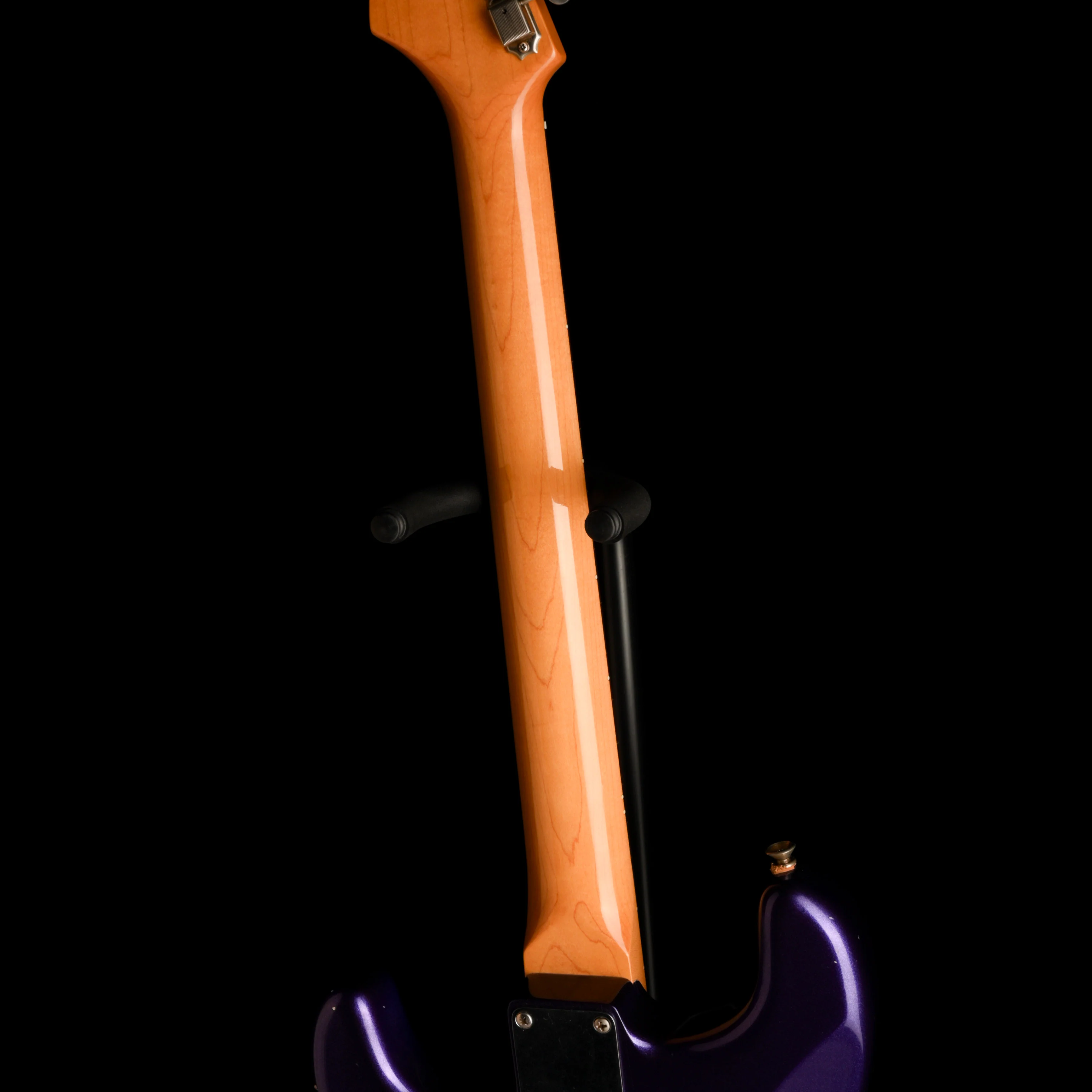 Pre Owned Partscaster Doom Gloom Body Tokai Neck Goldstar Purple Electric Guitar With OHSC - Image 12