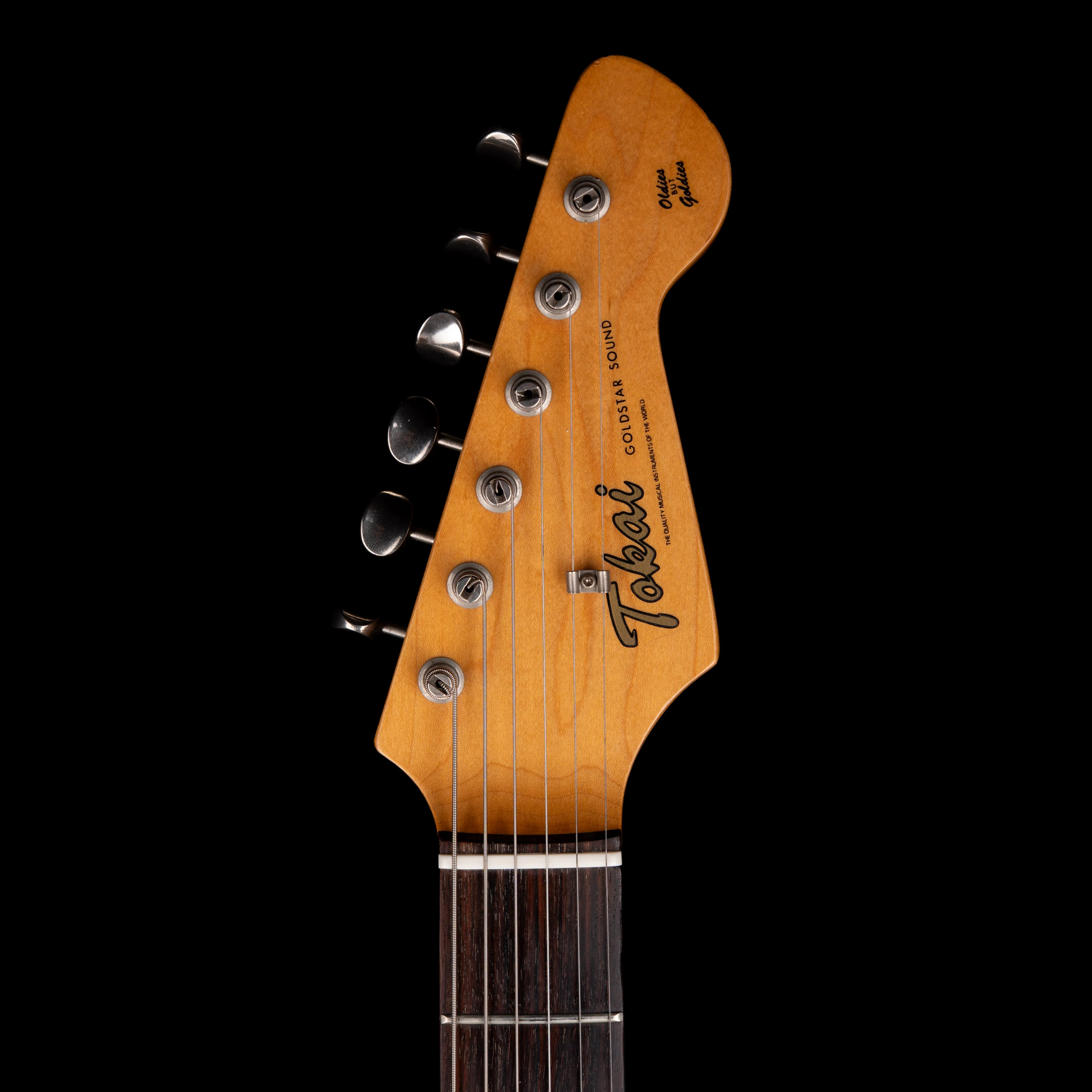 Pre Owned Partscaster Doom Gloom Body Tokai Neck Goldstar Viking Purple Electric Guitar - Image 12