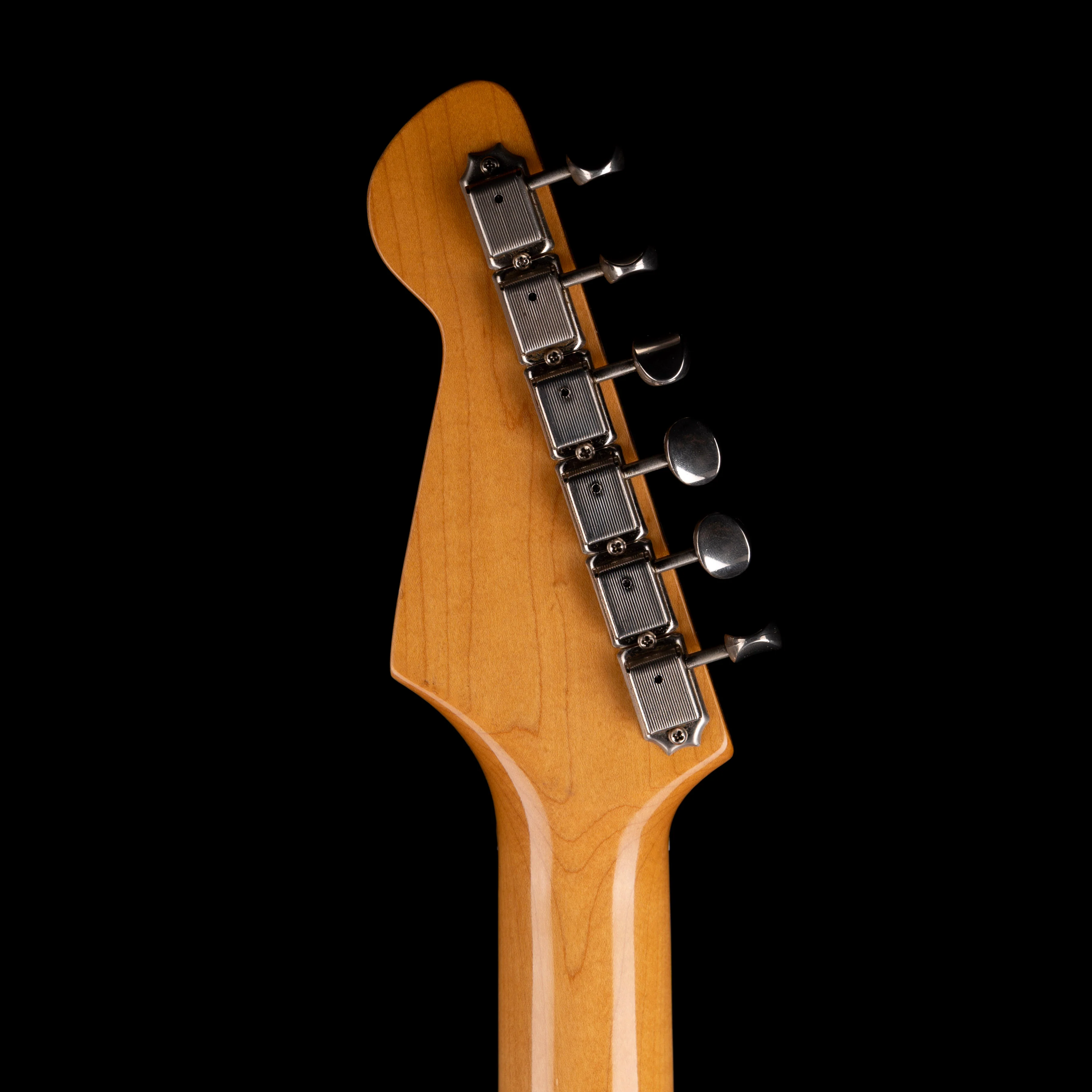 Pre Owned Partscaster Doom Gloom Body Tokai Neck Goldstar Viking Purple Electric Guitar - Image 13