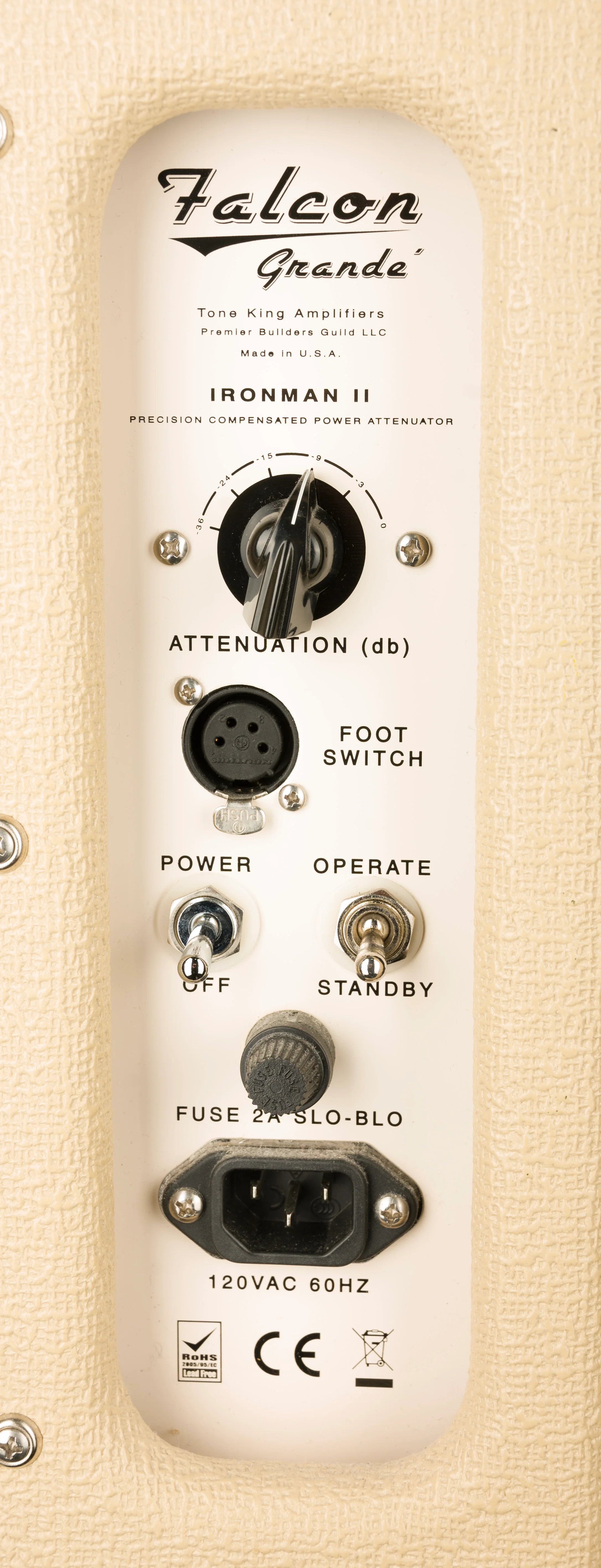 Pre Owned Tone King Falcon Grande Blonde With Falcon Foot Switch - Image 8