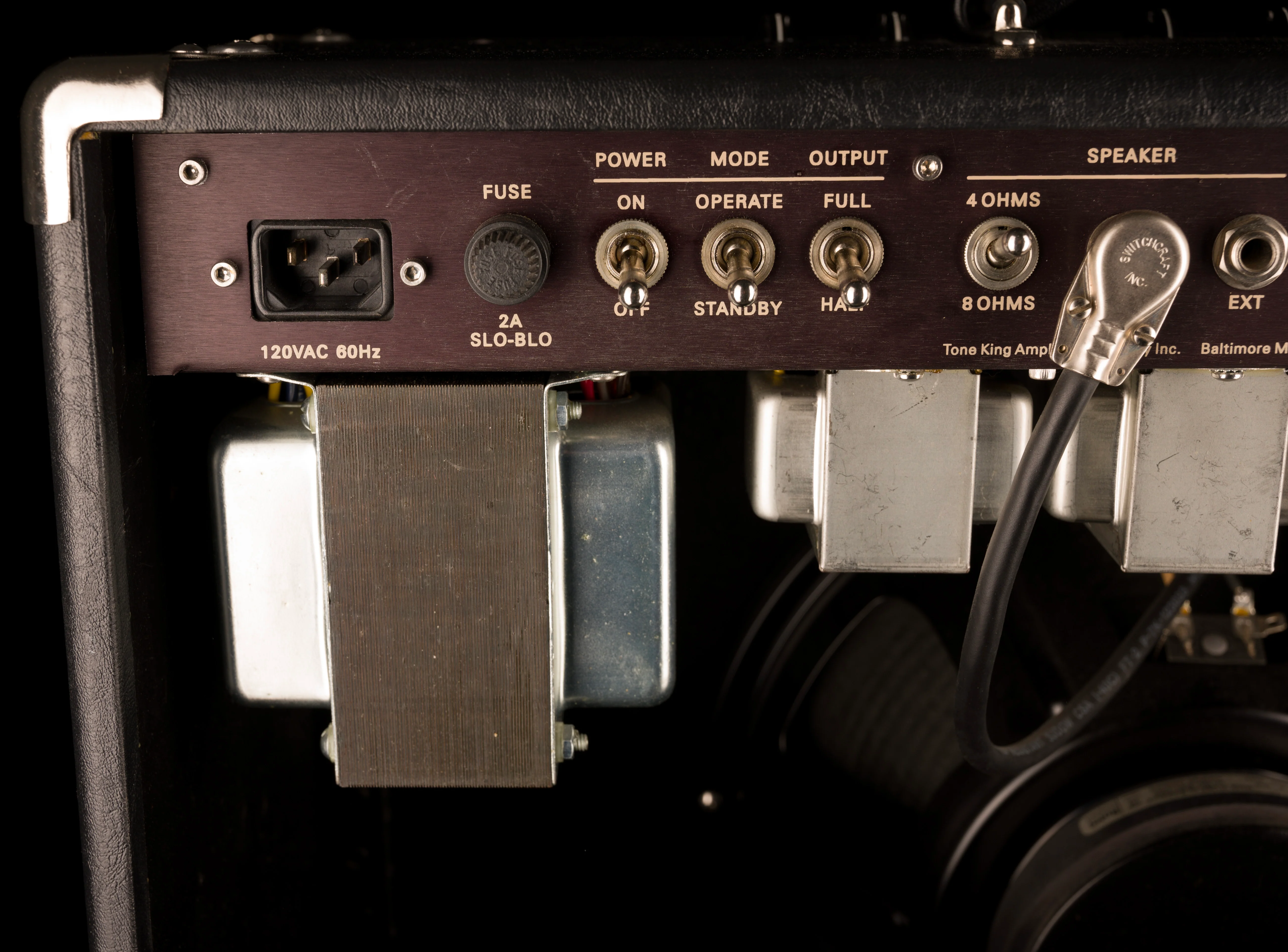 Pre Owned Tone King Meteor II Guitar Amp Combo with Cover - Image 11