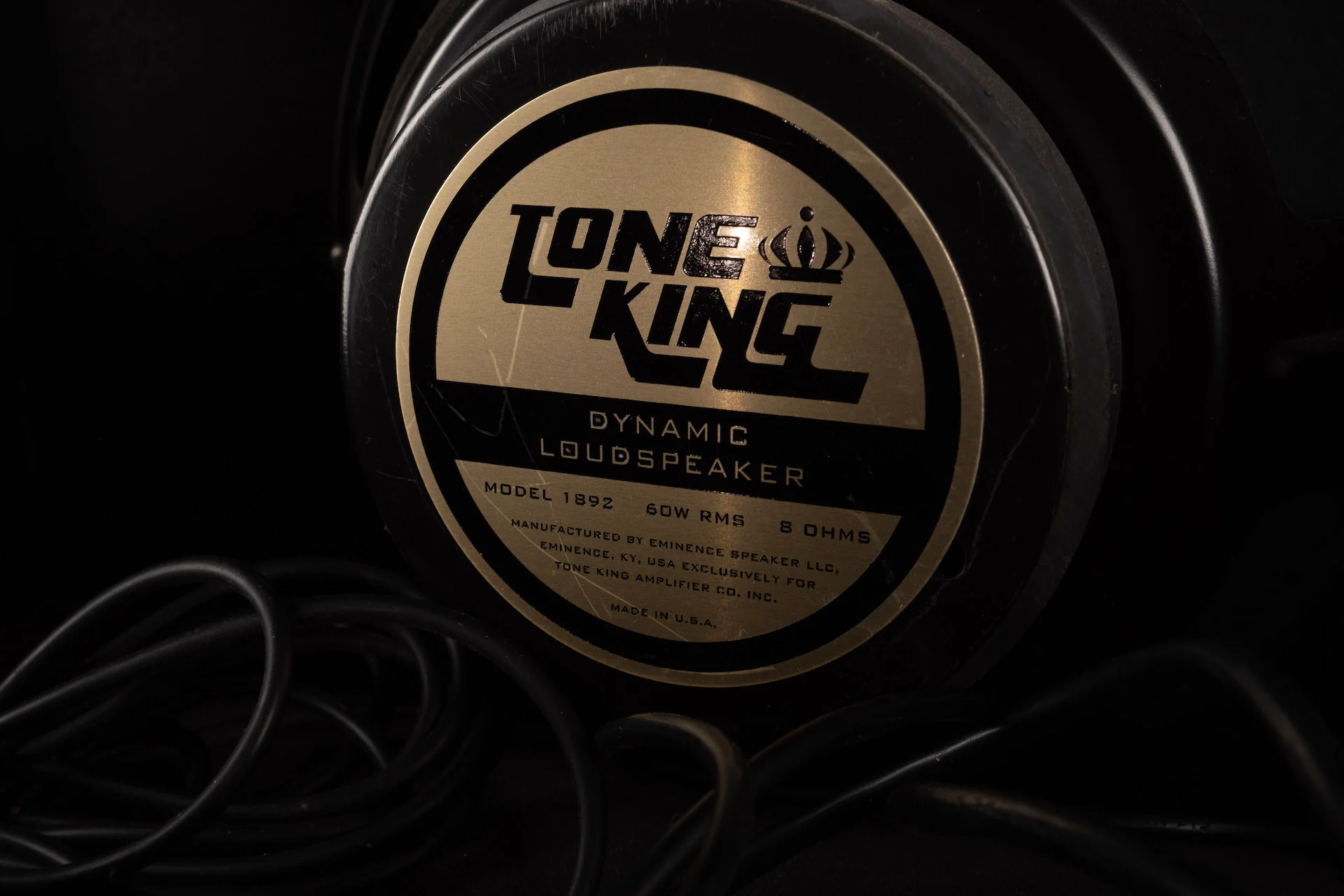 Pre Owned Tone King Metropolitan 1x12" Brown Guitar Amp Combo With Cover - Image 13