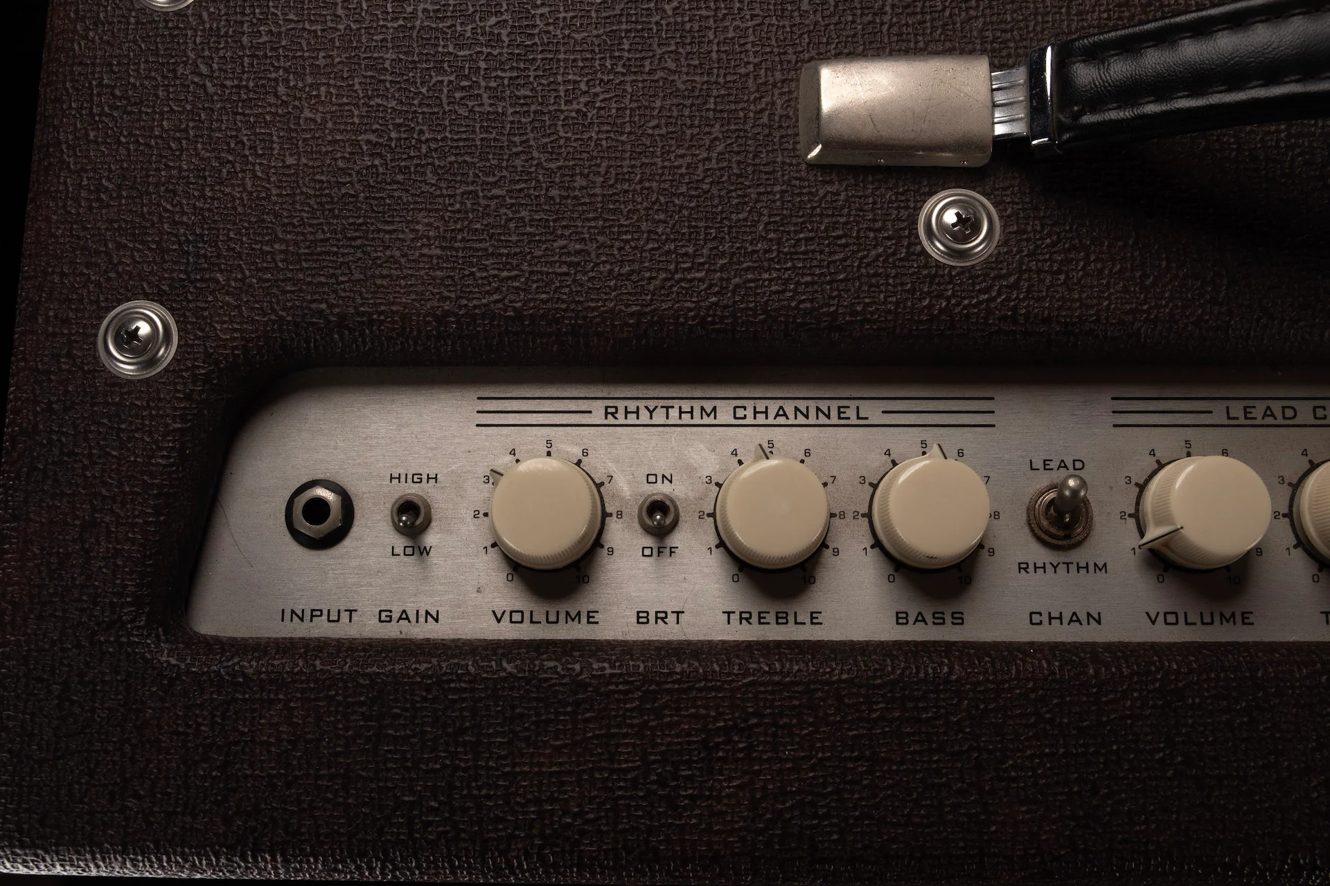 Pre Owned Tone King Metropolitan 1x12" Brown Guitar Amp Combo With Cover - Image 6