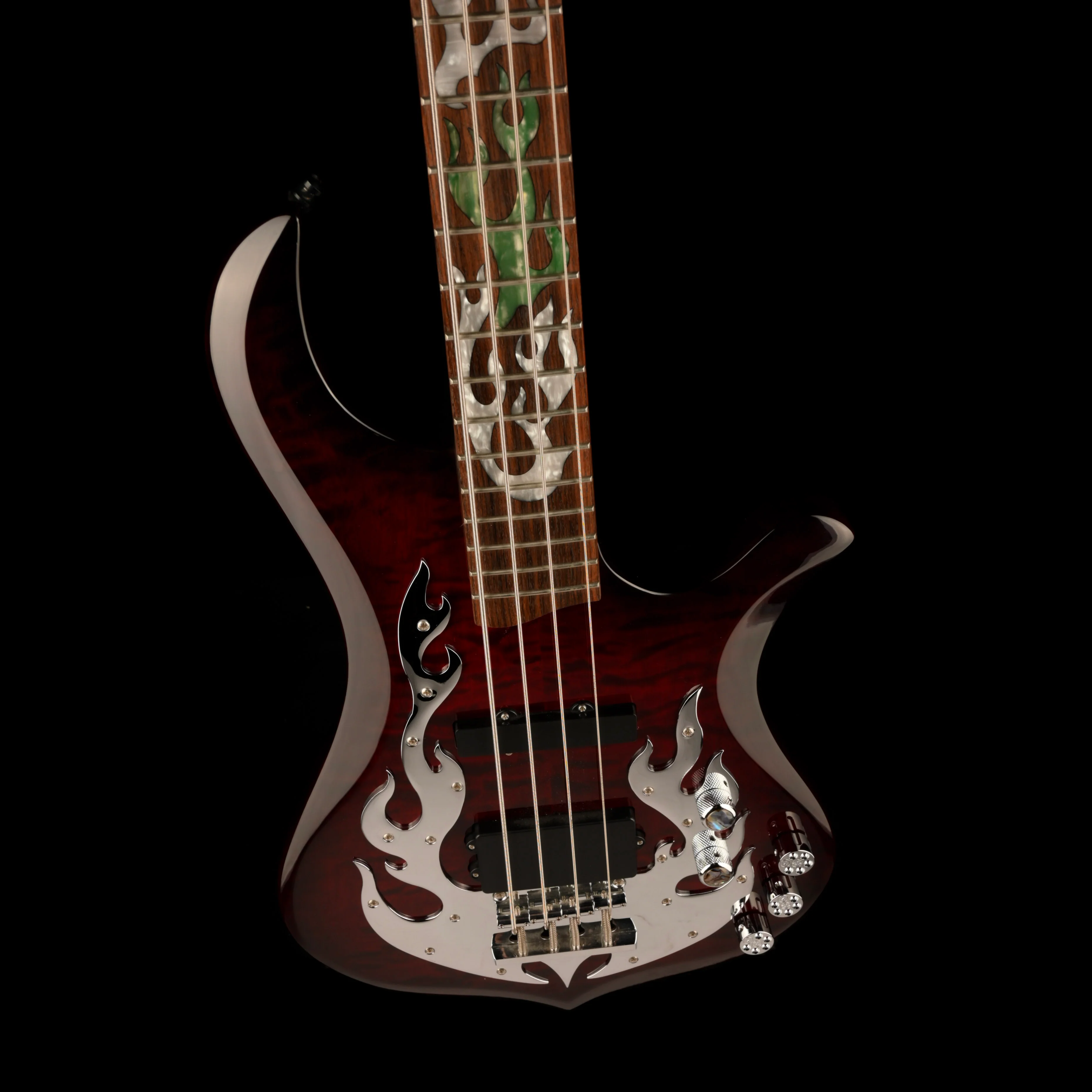 Pre Owned Traben Phoenix 4 Flame Red Bass With OHSC - Image 4