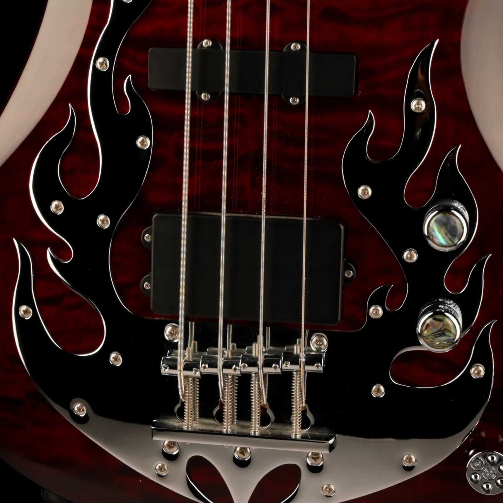 Pre Owned Traben Phoenix 4 Flame Red Bass With OHSC - Image 5