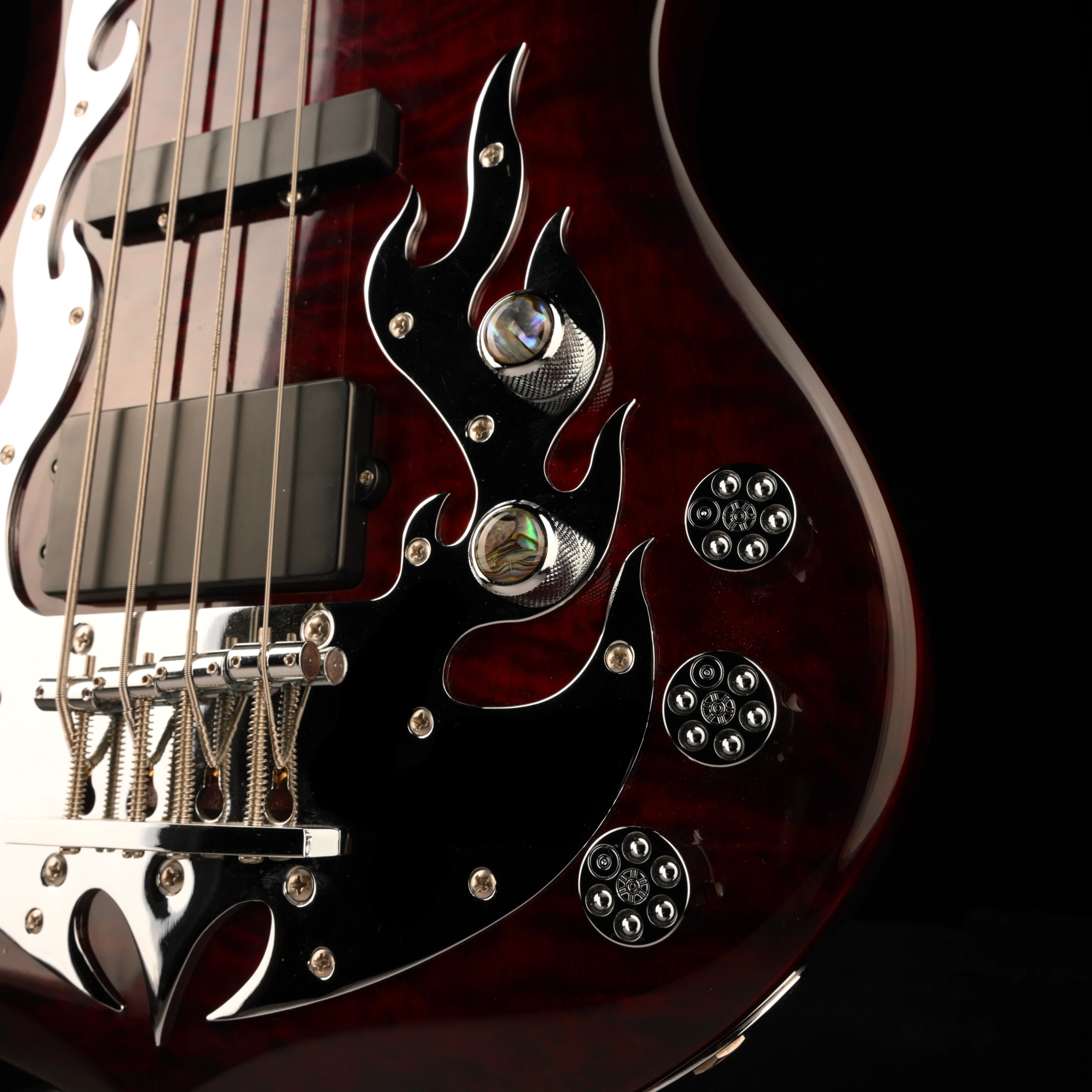 Pre Owned Traben Phoenix 4 Flame Red Bass With OHSC - Image 6