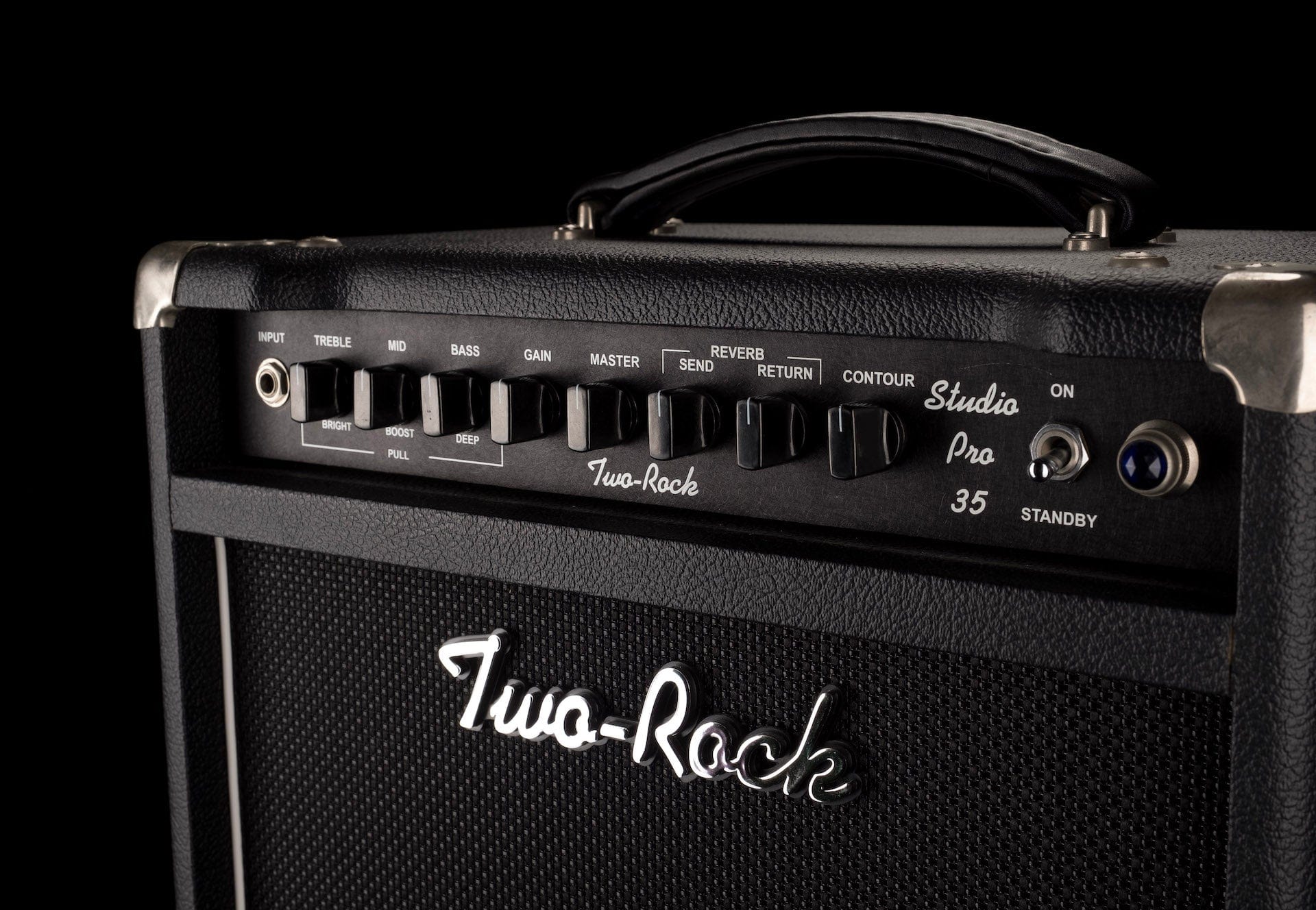 Pre Owned Two-Rock Studio Pro 35 1x12 Black Guitar Amp Combo - Image 3