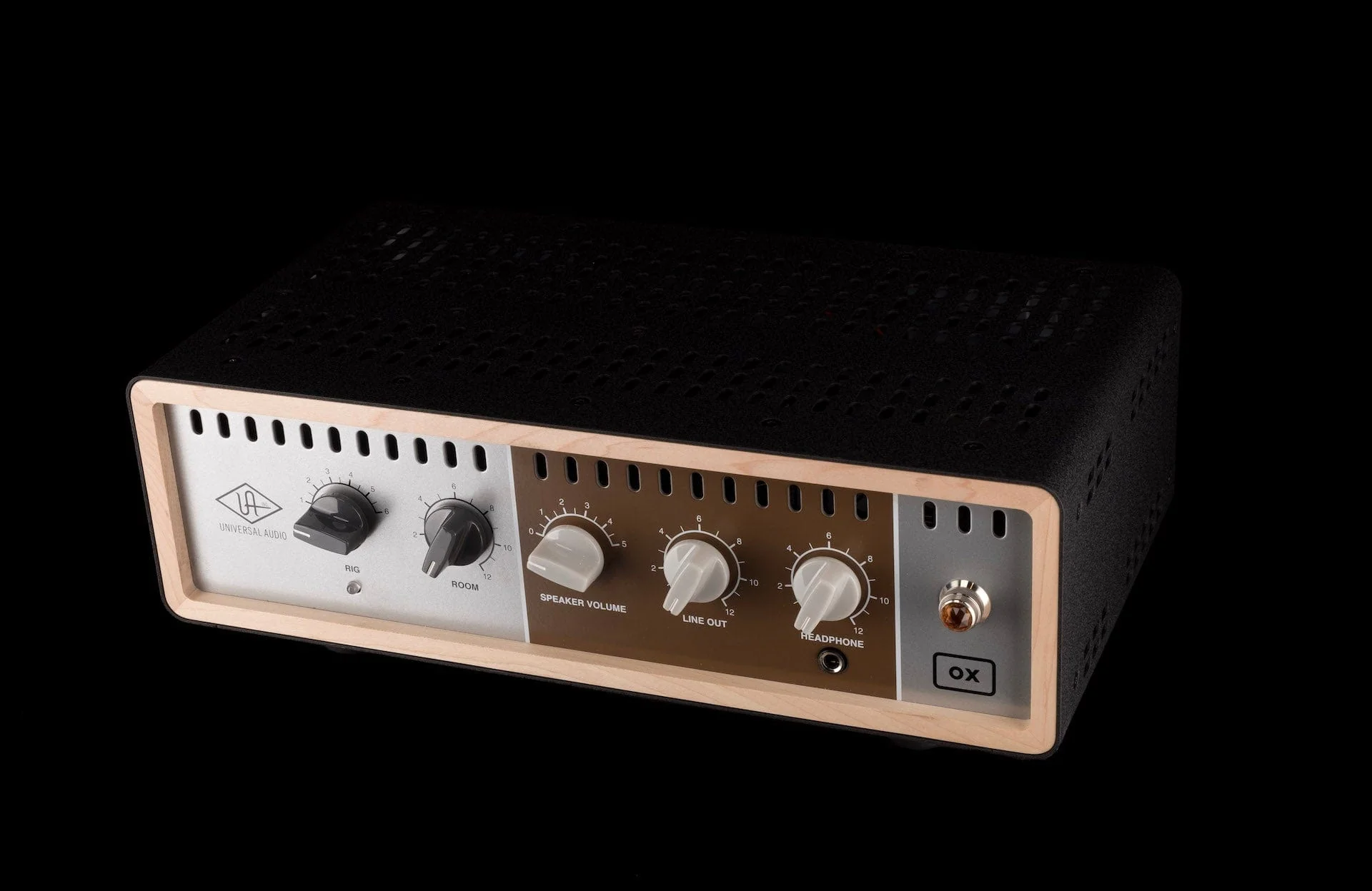 Pre Owned Universal Audio OX Amp Top Box Speaker Simulator With Adapter - Image 2