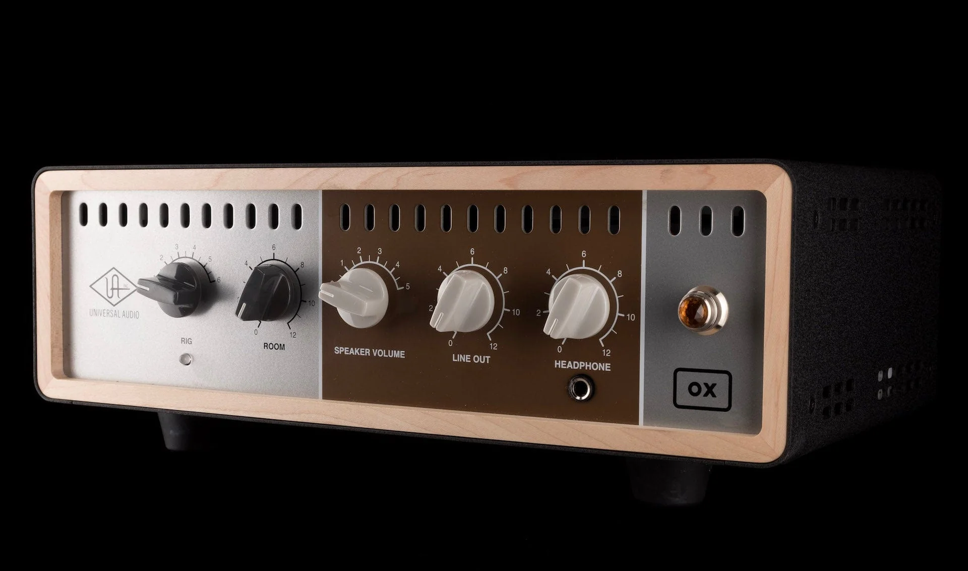 Pre Owned Universal Audio OX Amp Top Box Speaker Simulator With Adapter - Image 6