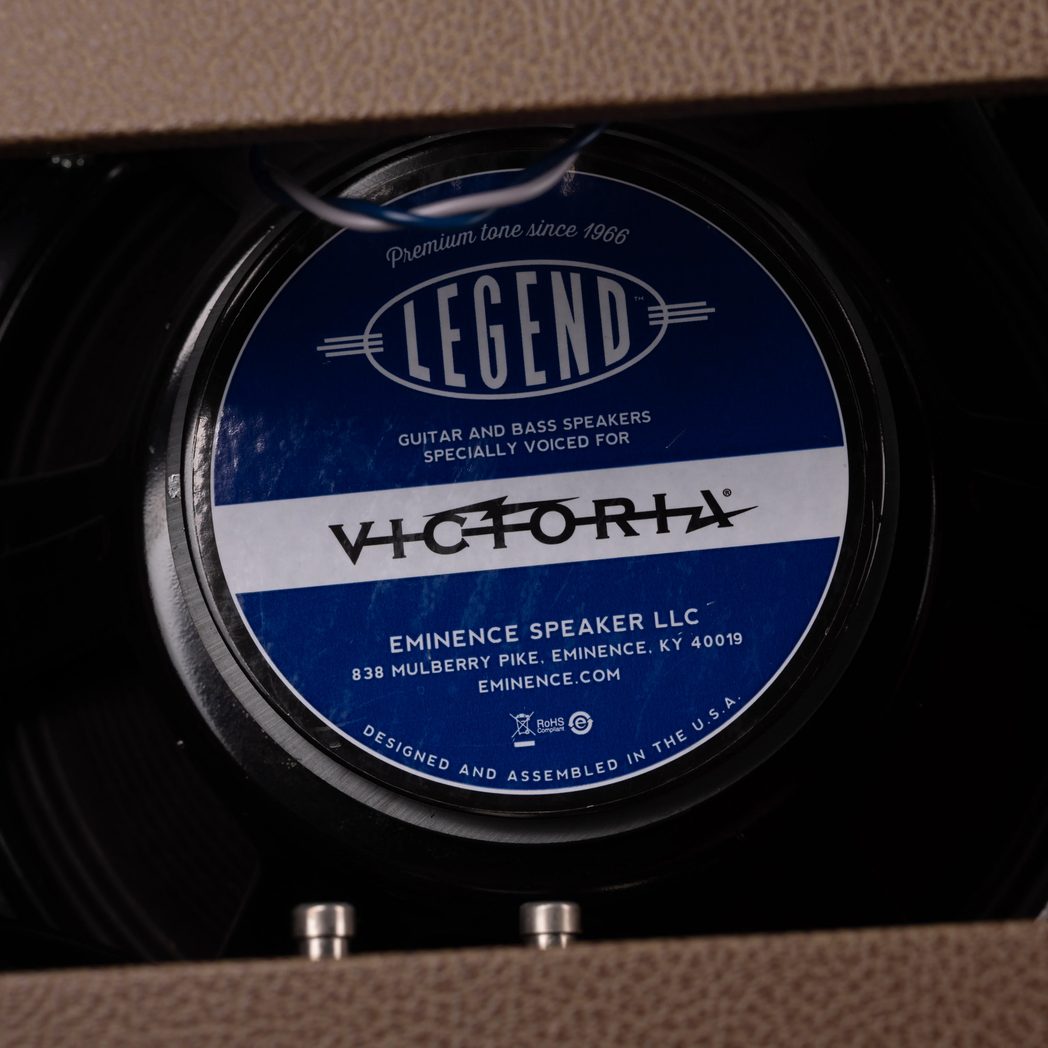 Pre-Owned Victoria Victoriette 112 Brown Guitar Amp Combo with Cover and Footswitch - Image 5