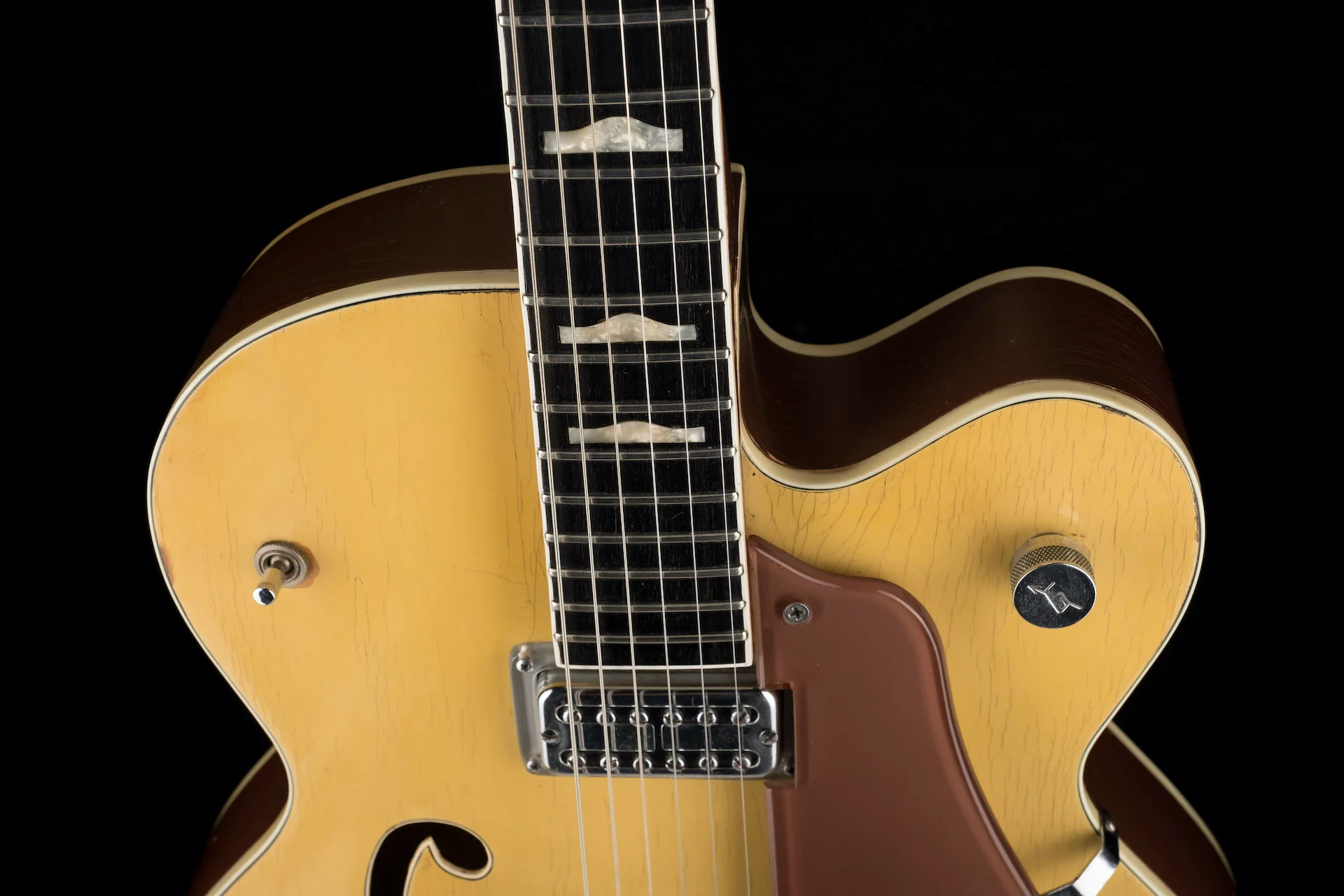 Vintage 1957 Gretsch Streamliner Bamboo Yellow With OHSC - Image 3